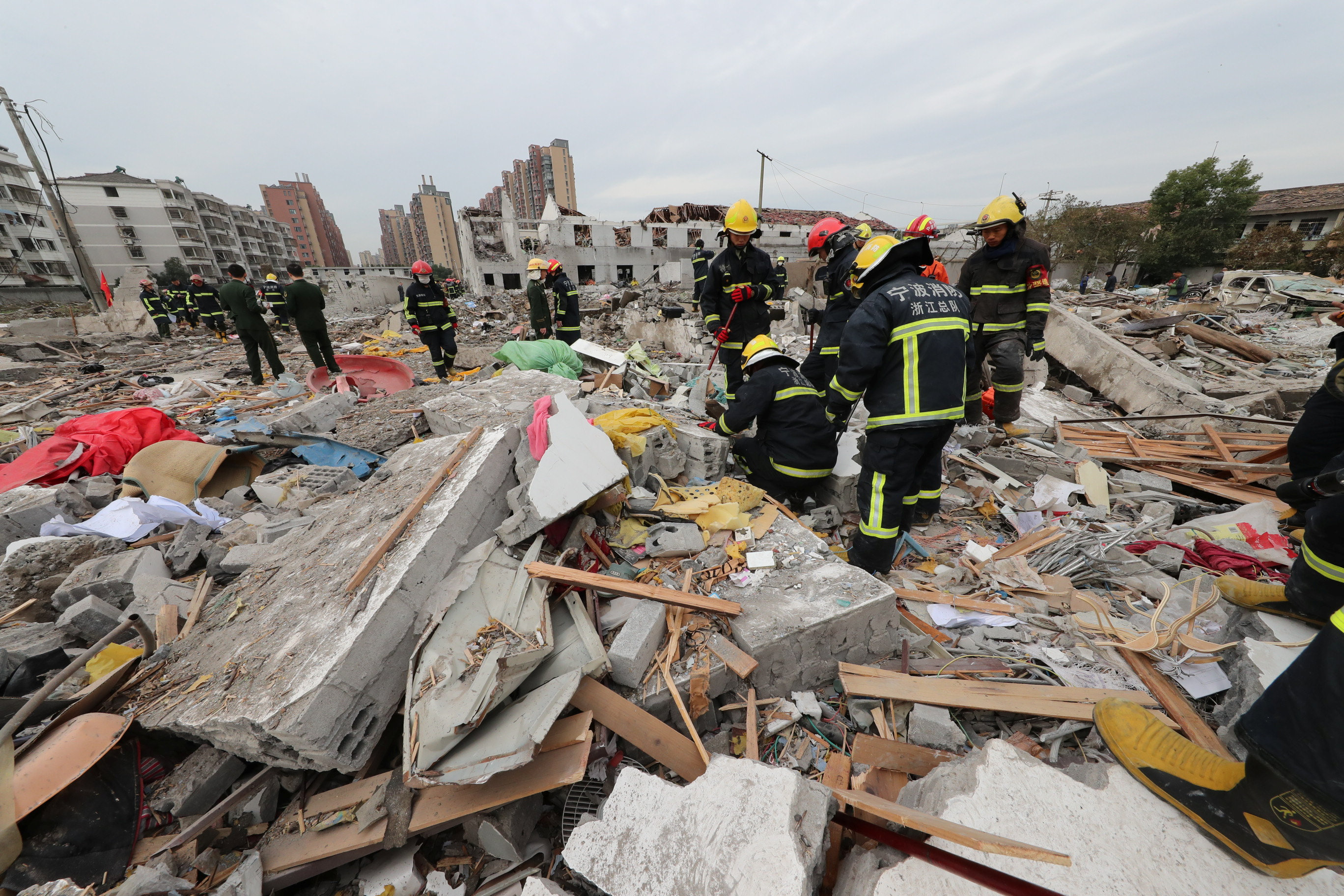 Two killed as blast rocks China's megaport city of Ningbo
