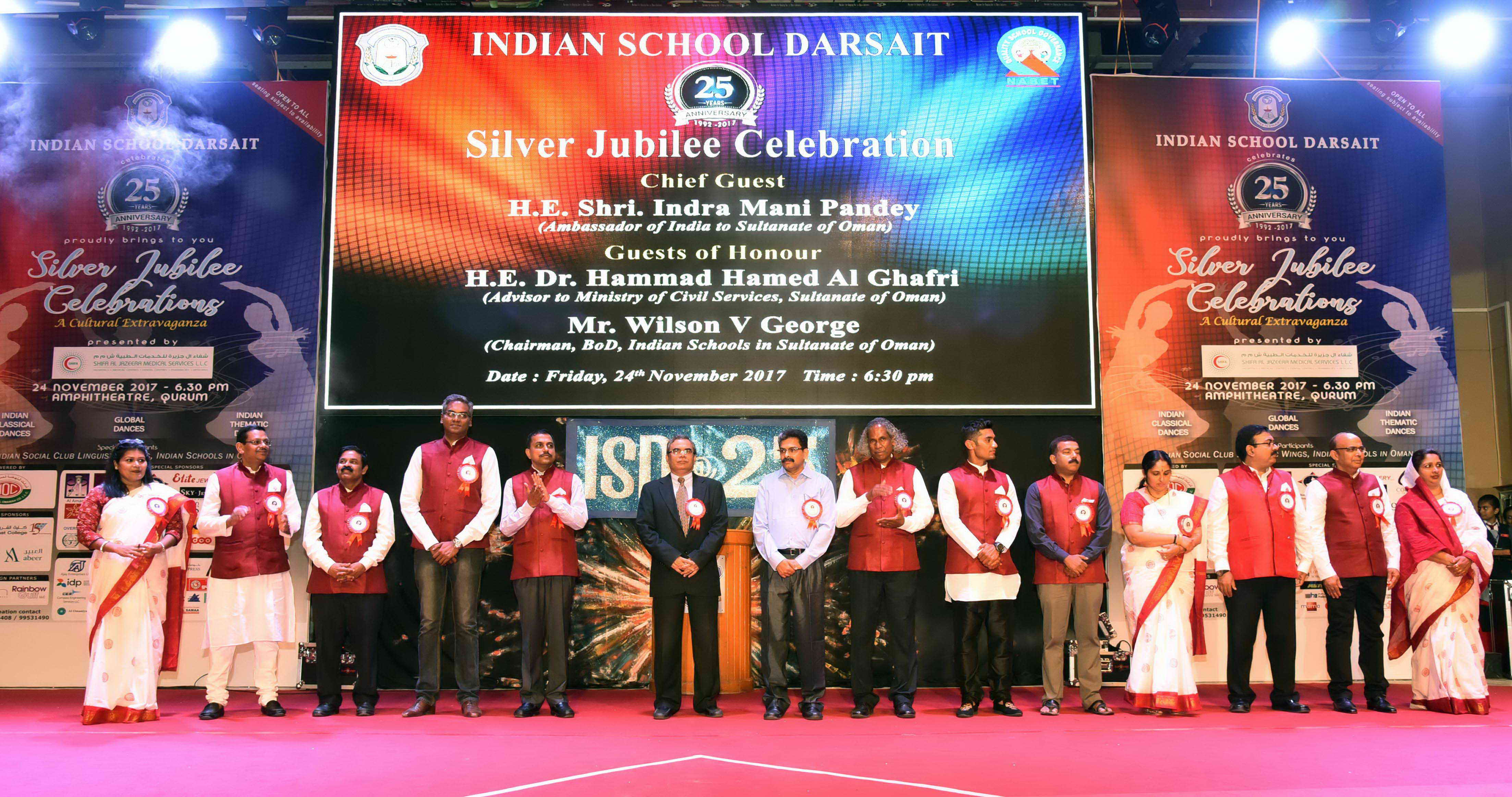 Indian School Darsait holds Silver Jubilee celebrations