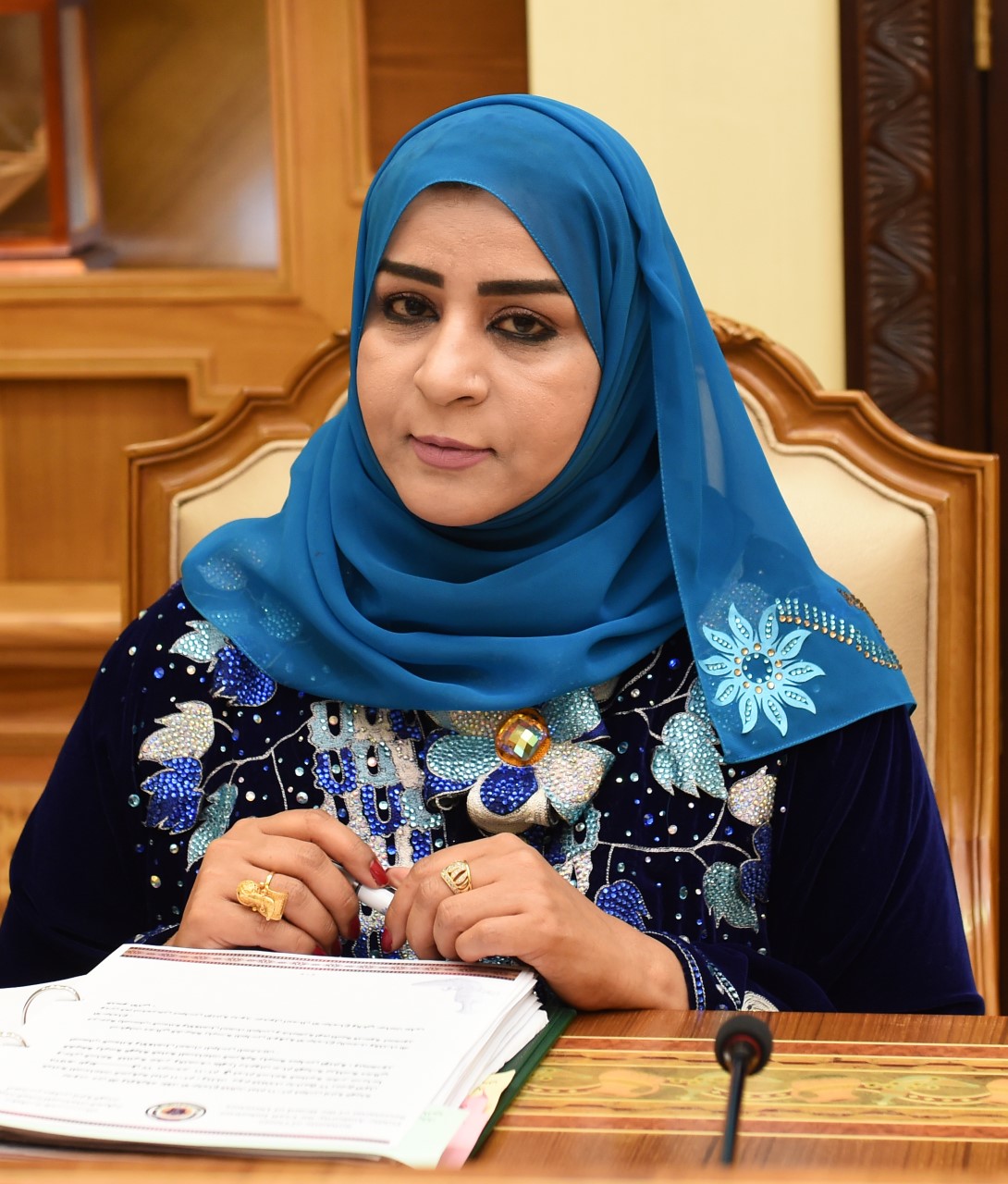 رئيسة "الصناعات الحرفية" ترعى حفل جائزة السلطان قابوس للعمل التطوعي