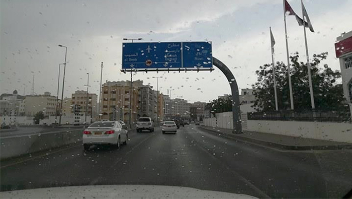Rain in Muscat this weekend as tropical storm intensifies