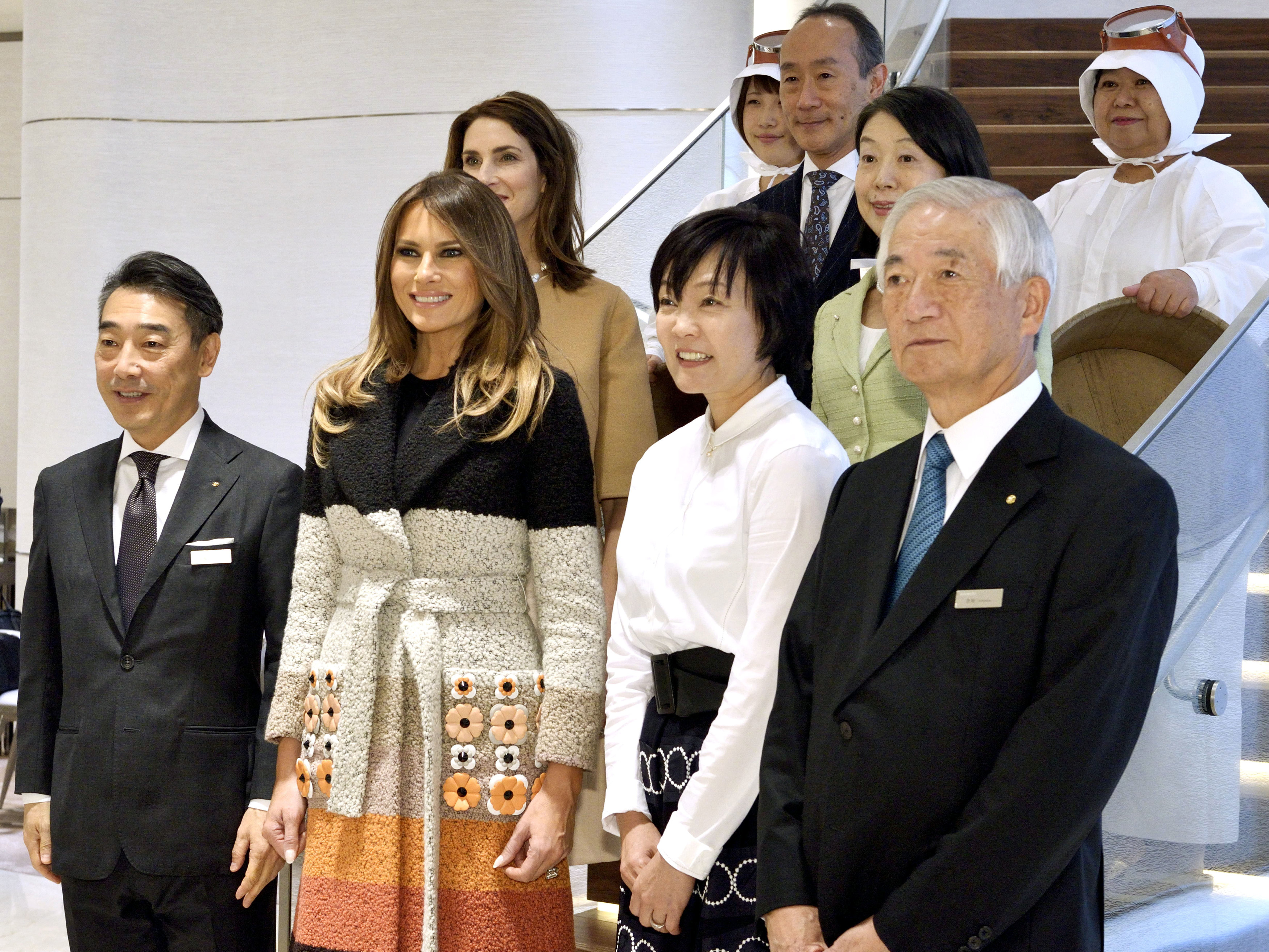 In pictures: Donald Trump in Japan