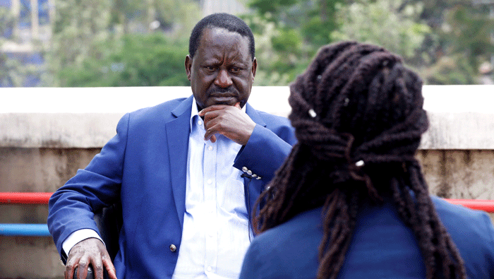 Kenya's Odinga says constitutional review, talks will pave way out of crisis