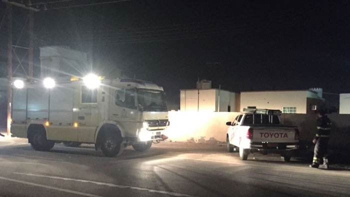 Busy night for Oman's firefighters on Saturday