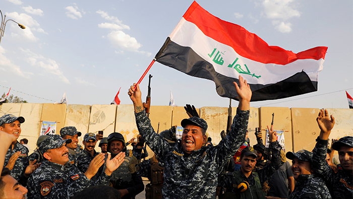 Iraq holds military parade celebrating victory over IS