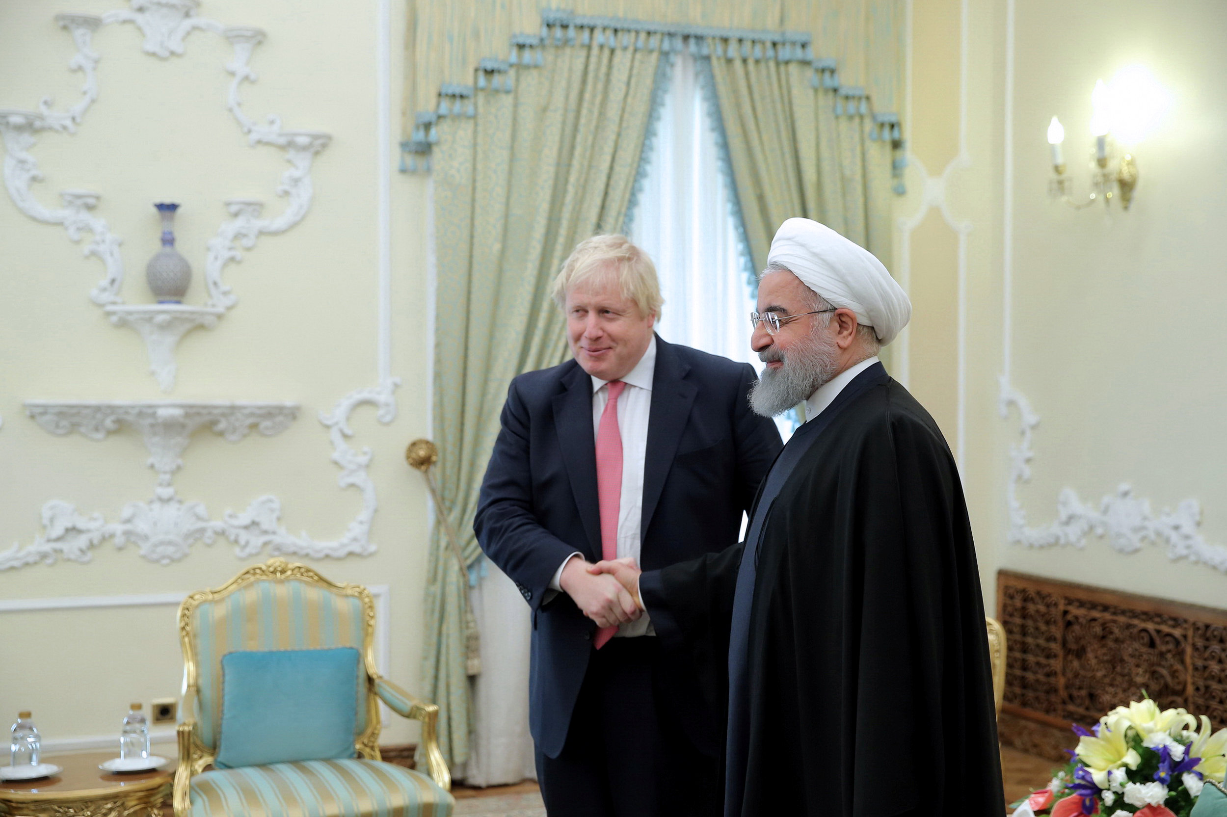 Boris meets Rouhani, pushes for release of jailed dual nationals