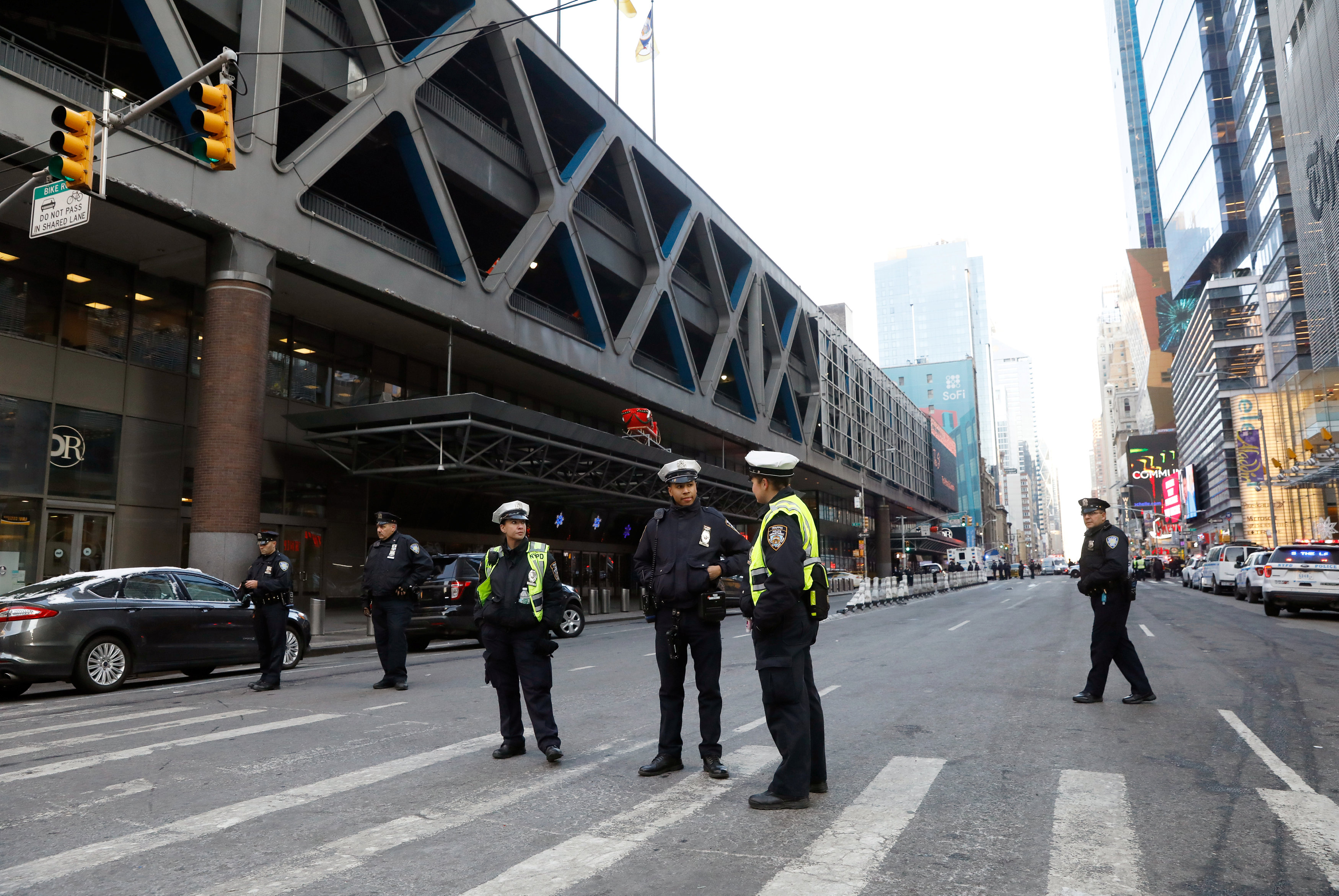 In pictures: 'Attempted terror' attack in New York