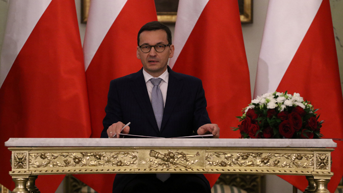 Morawiecki sworn in as Polish prime minister