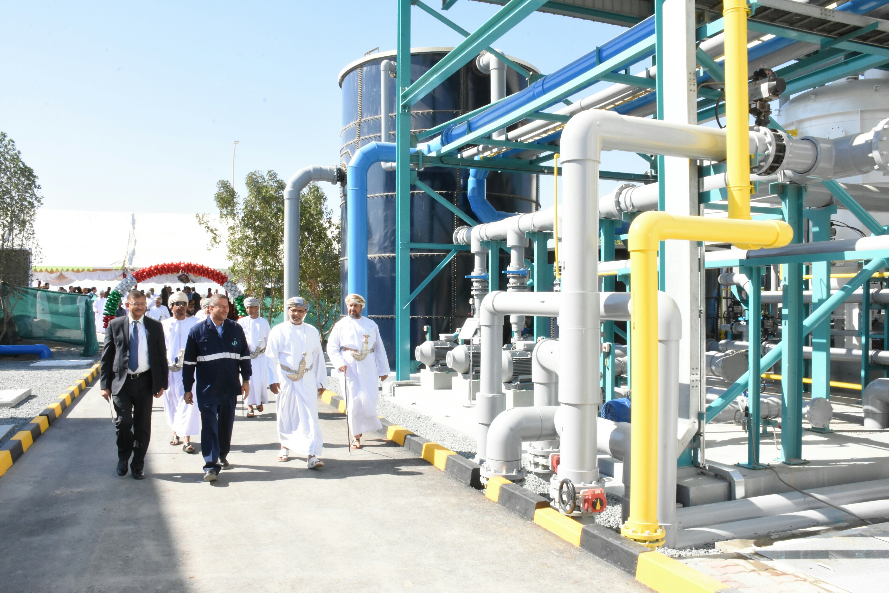 Liquid industrial waste treatment plant in Sohar Port launched