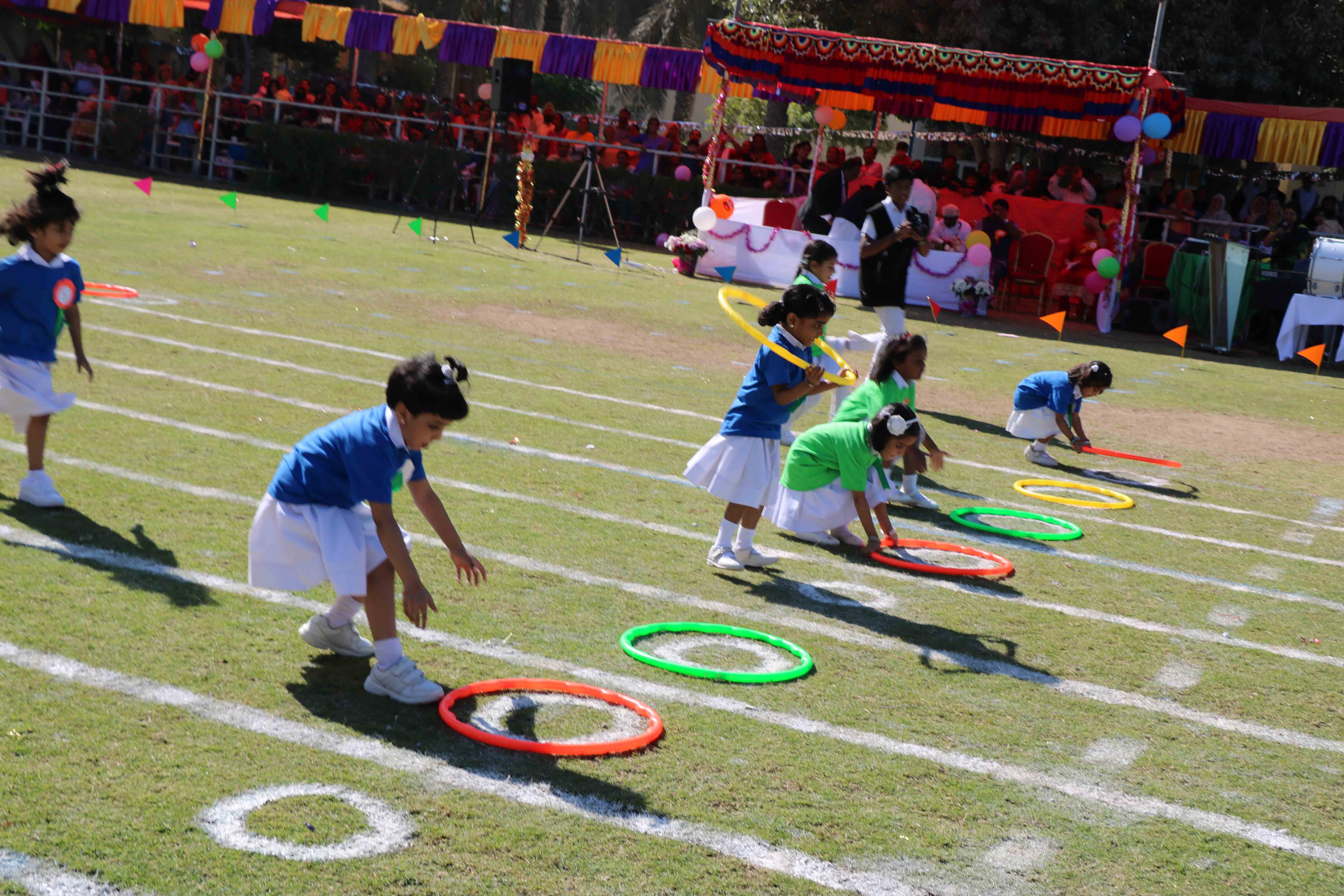 Kiddies Sports meet held in Indian School Muladha