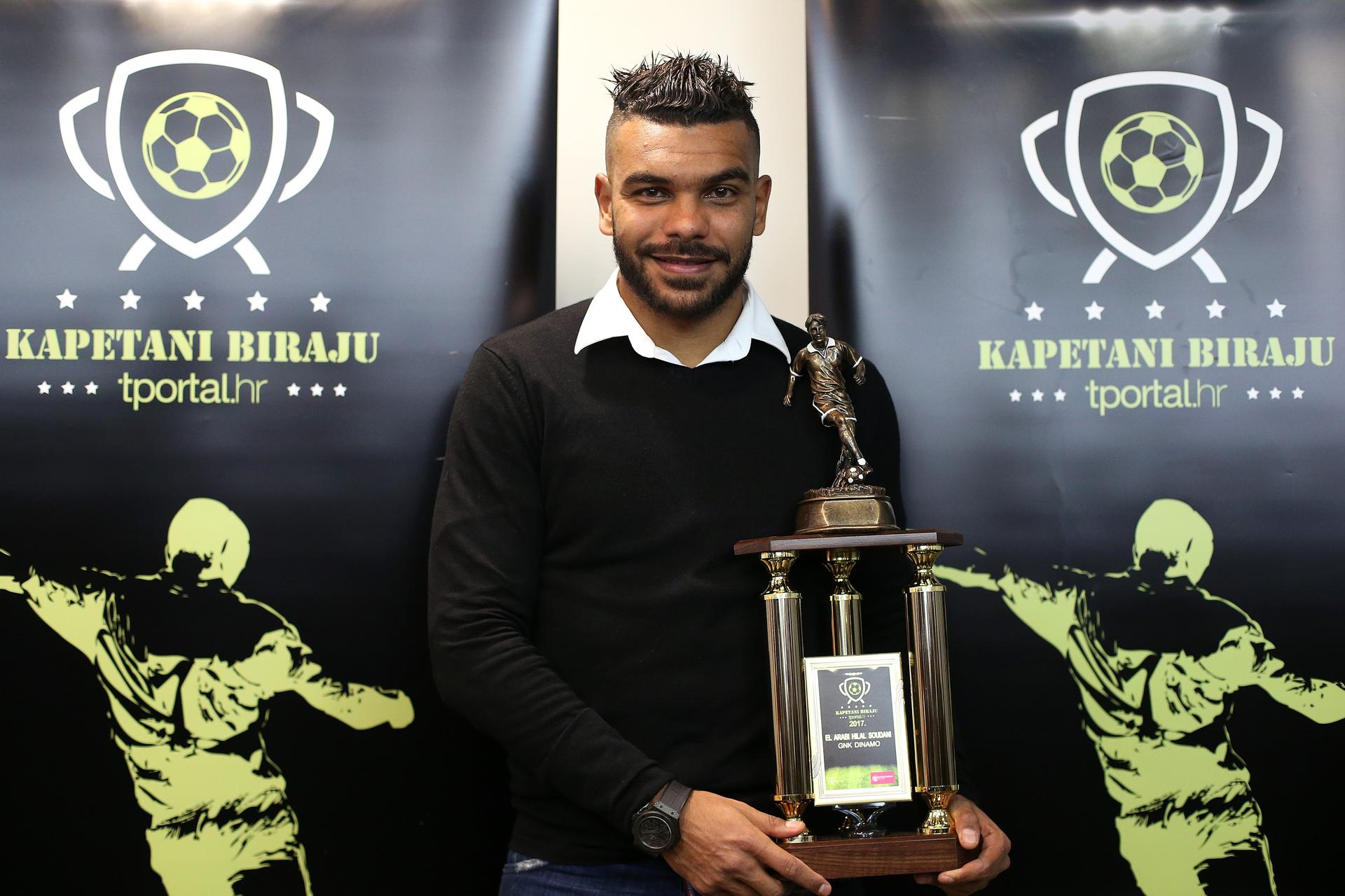 الجزائري سوداني يفوز بجائزة أفضل لاعب بالدوري الكرواتي
