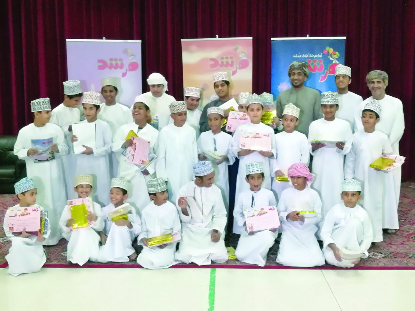 تفاعل طلابي مع «هيّا نقرأ مع مرشد»