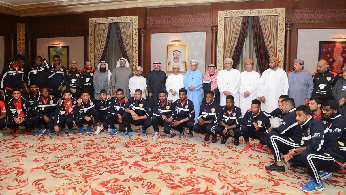 Oman team reach Kuwait to take part in Gulf Cup