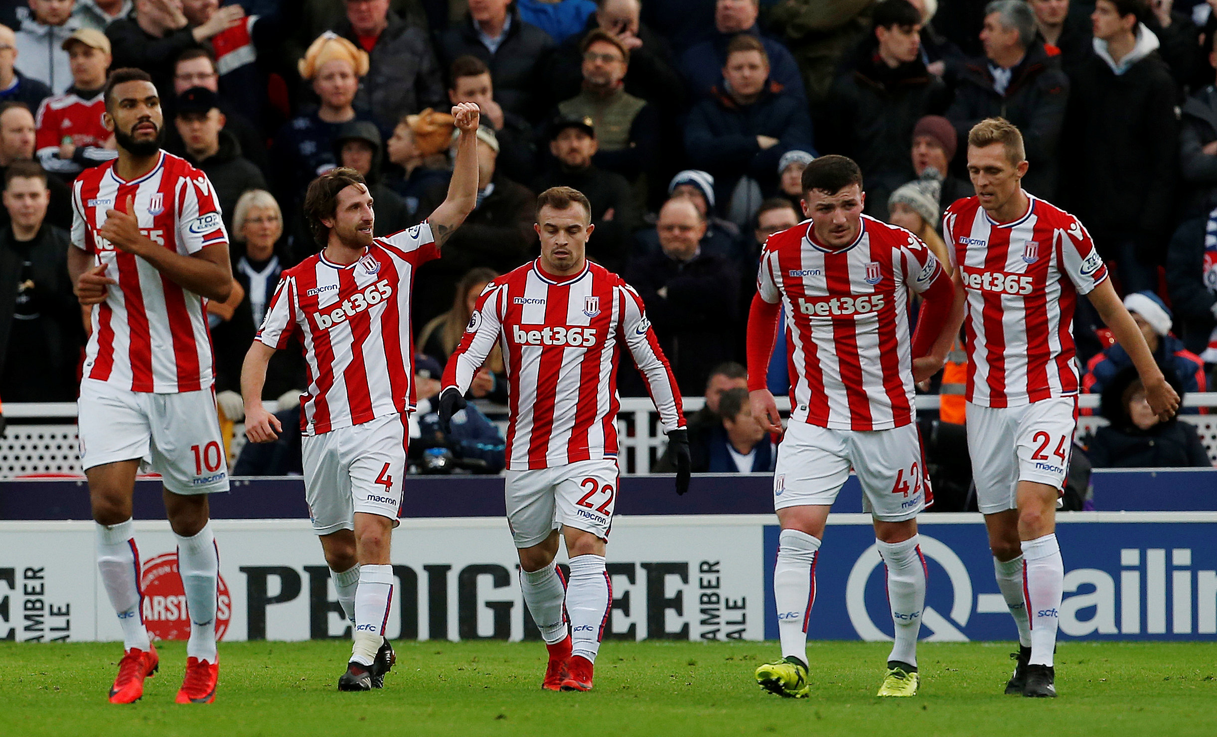 Football: Stoke victory eases pressure on manager Hughes