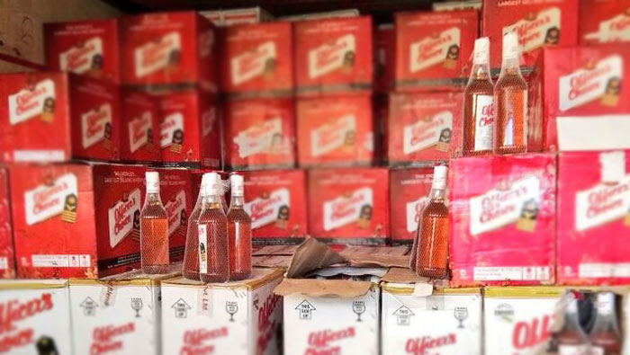 21,000 bottles of alcohol seized in Oman