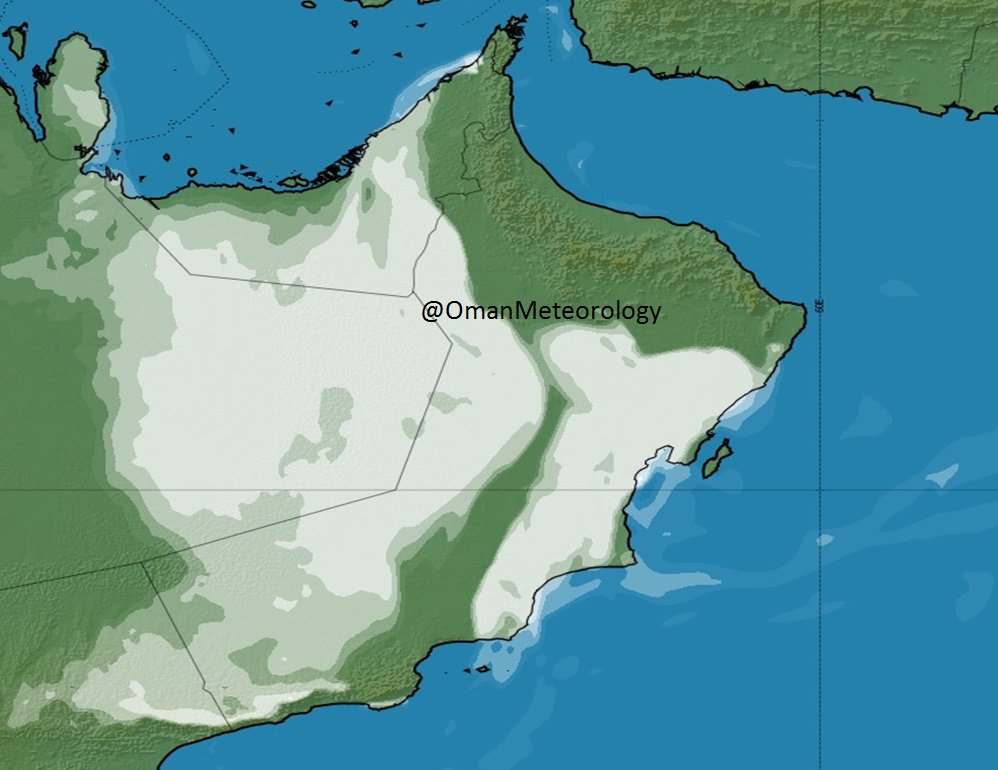 الأرصاد توضح حول حالة الضباب في السلطنة