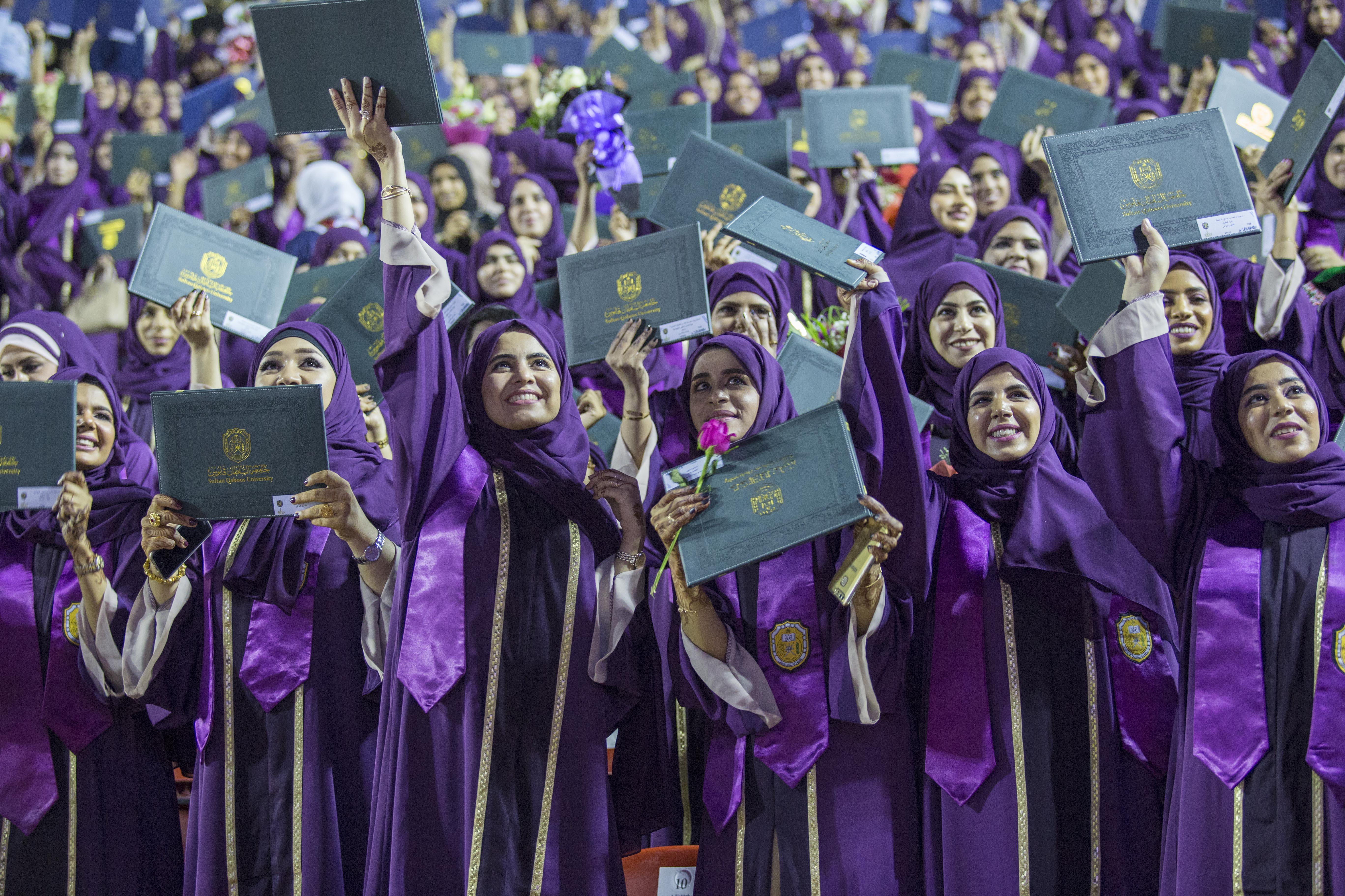 جامعة السلطان قابوس تتحدث بلغة الأرقام