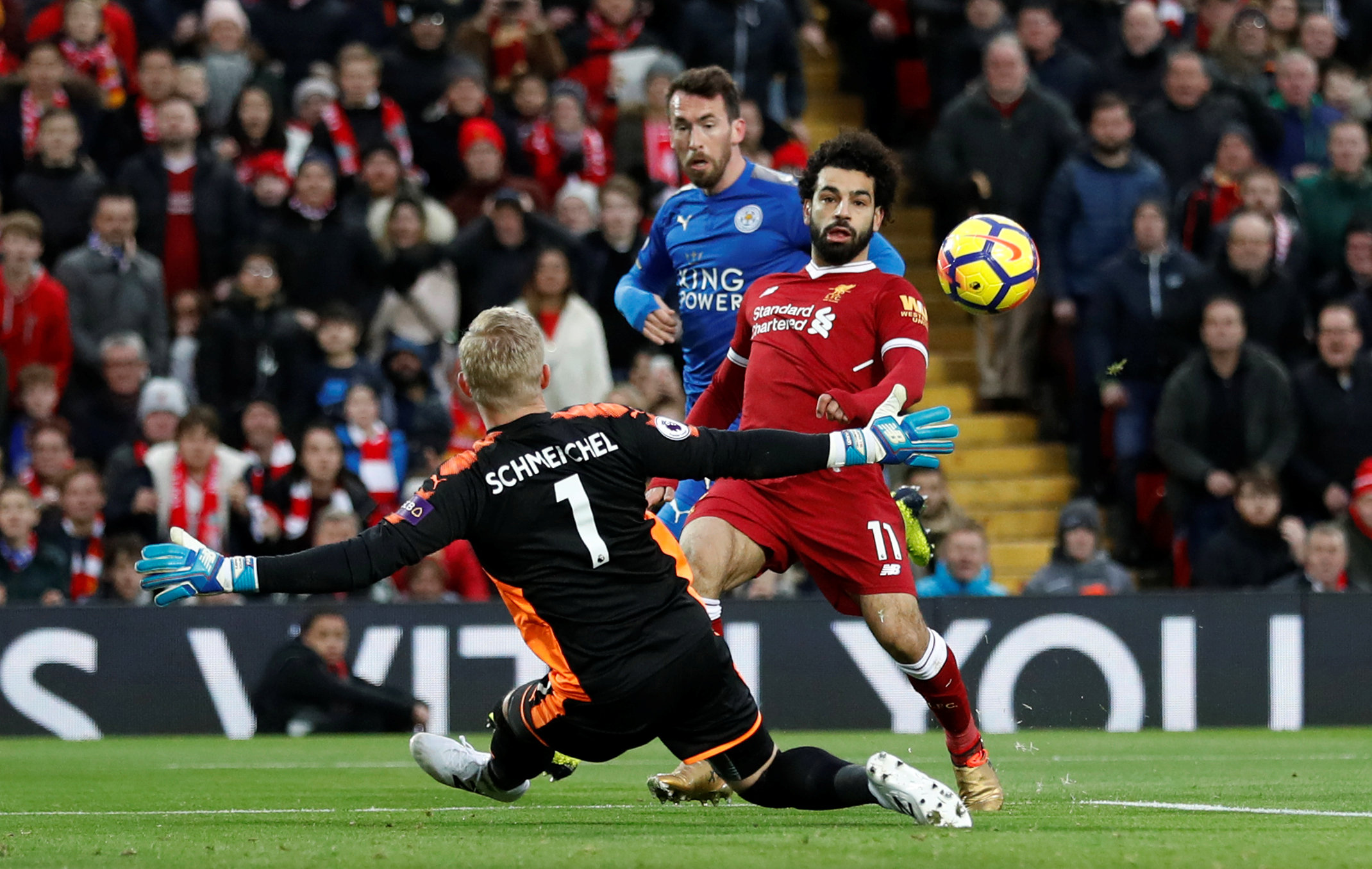 Football: Salah helps Liverpool overcome Leicester