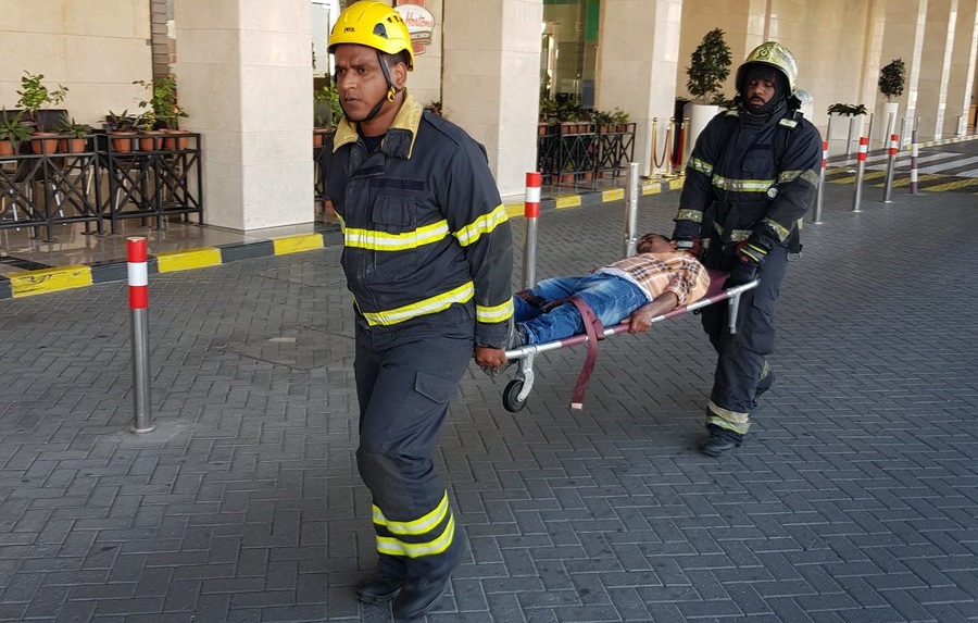 Rescue exercise carried out at Oman mall