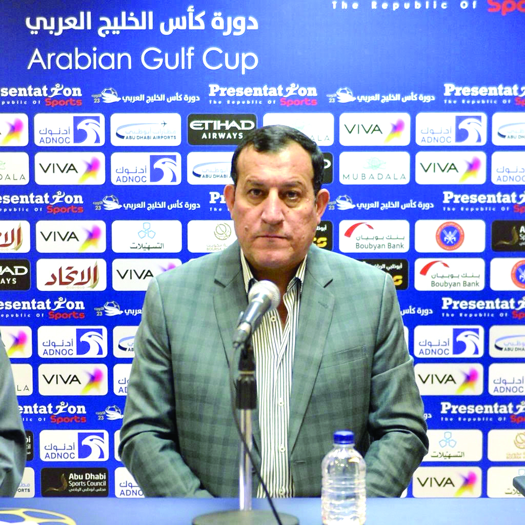 مدرب العراق: لا نخشى المنتخب الإماراتي
