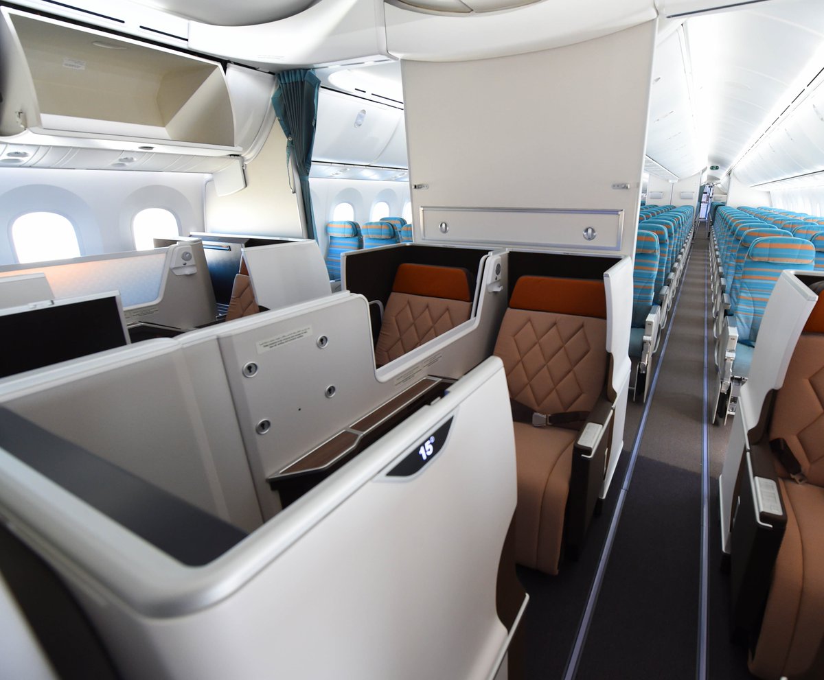In pictures: Inside Oman Air's new Boeing 787-9 Dreamliner