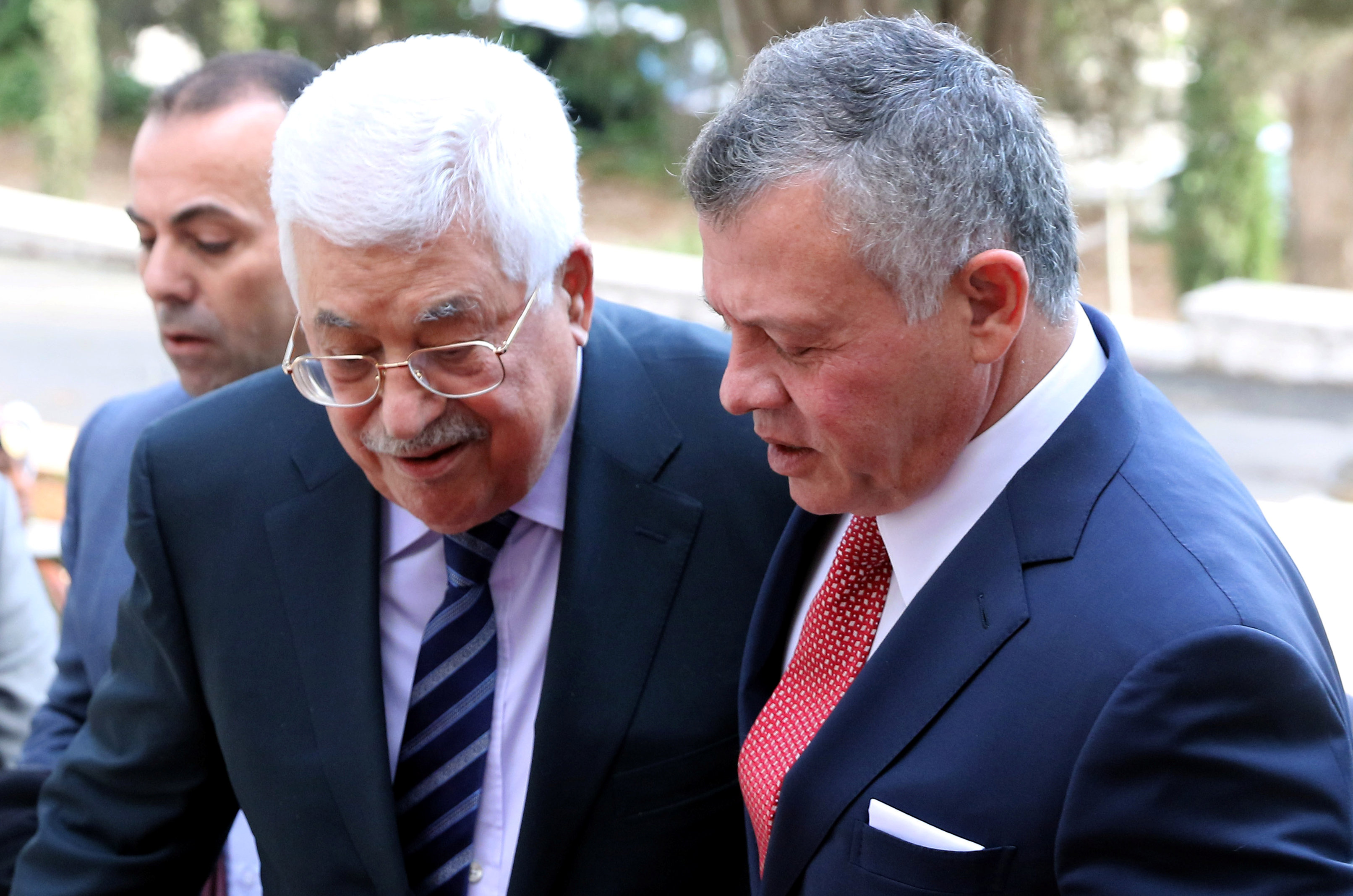 Palestinian president will not meet US Vice President