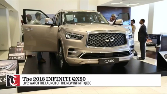 Sponsored content: Watch the launch of the 2018 INFINITI QX80