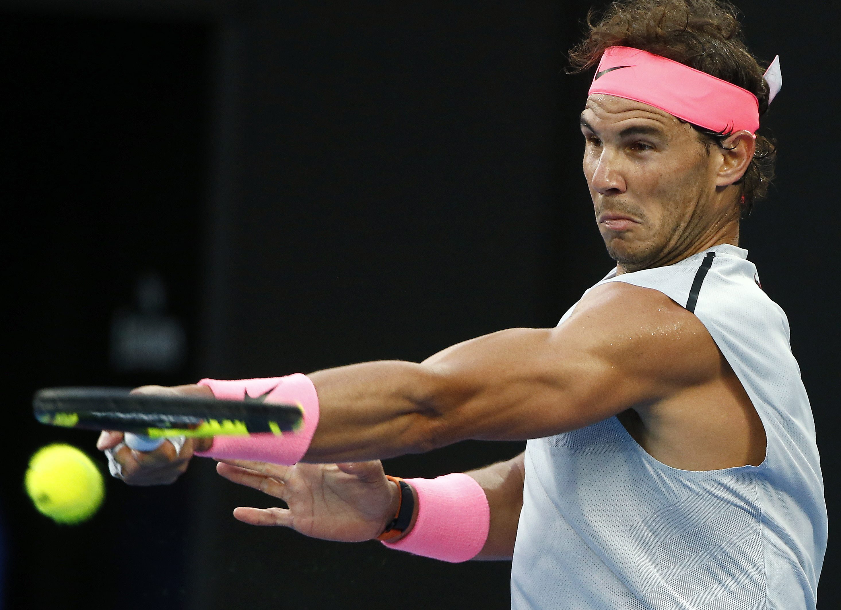 Tennis: Nadal happy with rollicking start at Melbourne Park