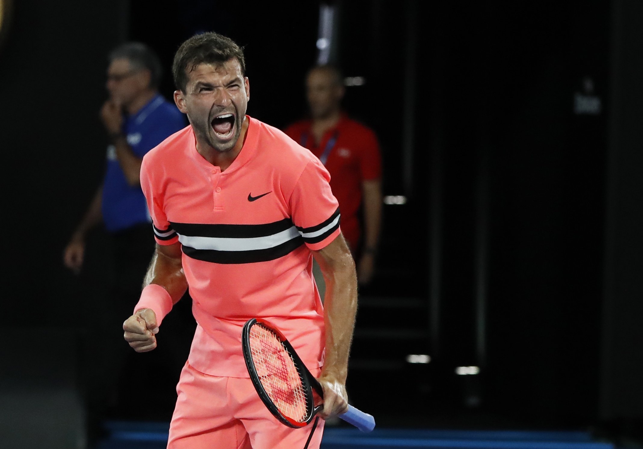 Tennis: Dimitrov survives scare against McDonald to reach third round