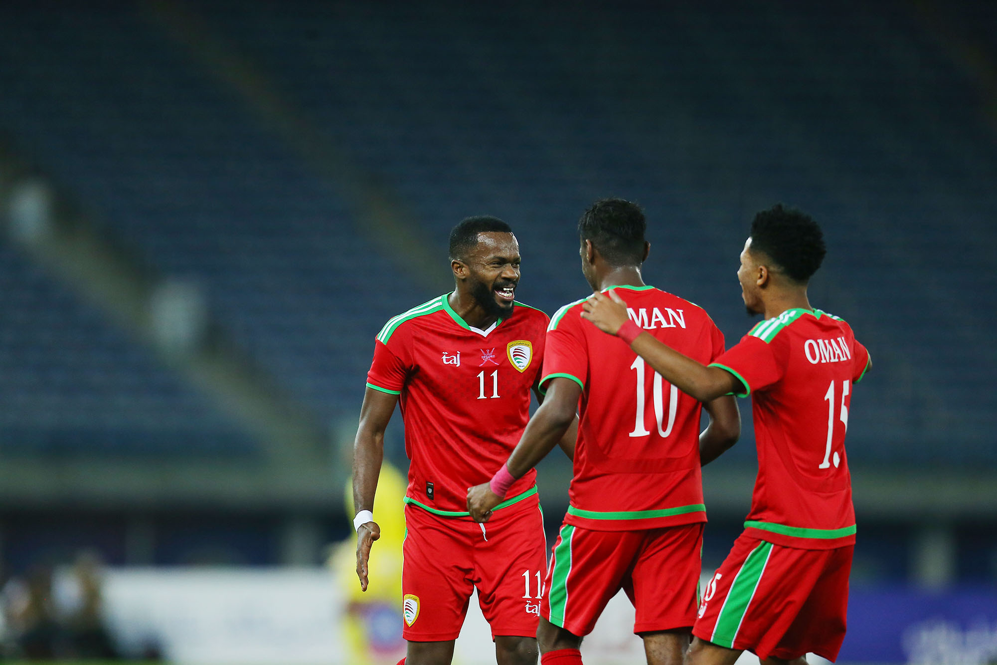 Half-time update: Oman lead Bahrain 1-0