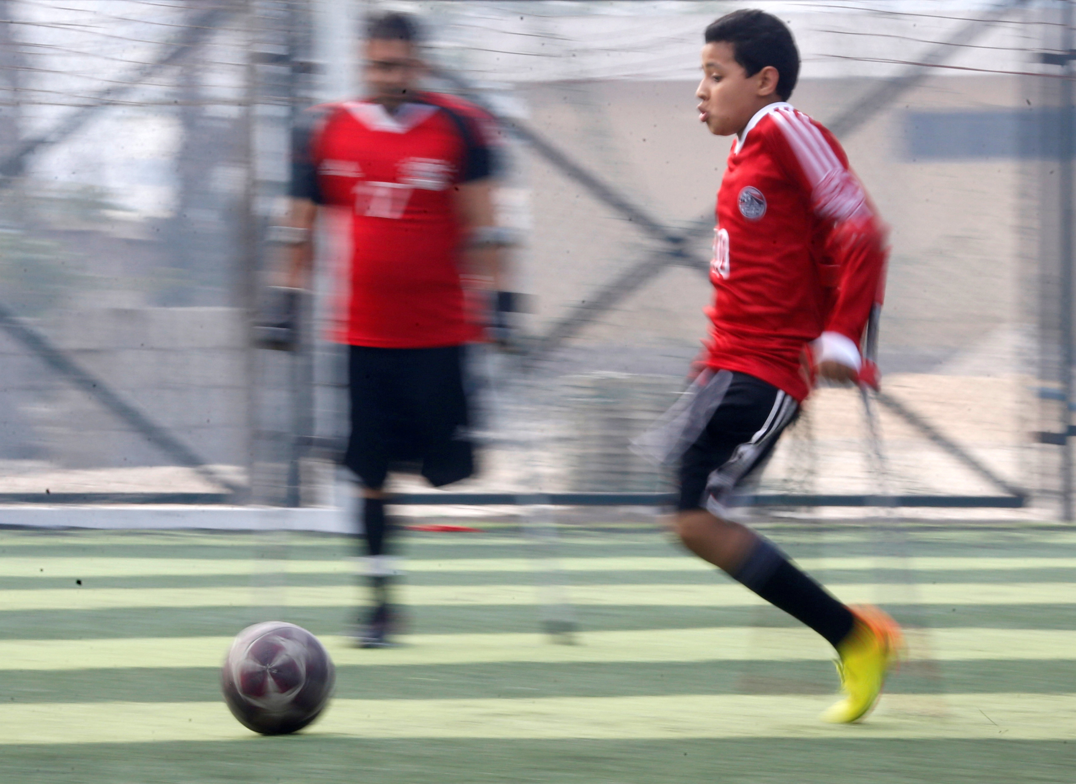 Egypt's disabled players aim for a soccer league of their own