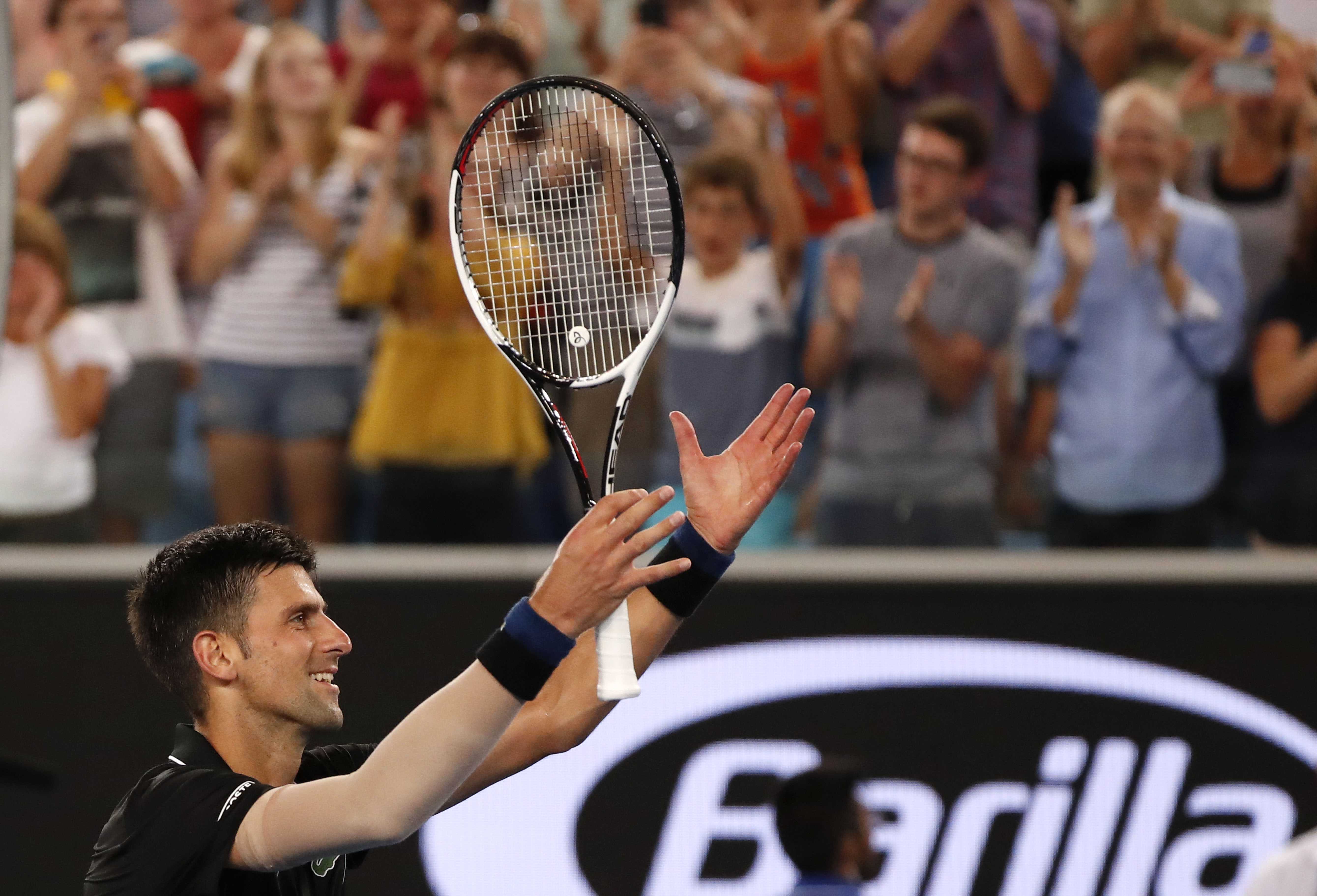 Tennis: Djokovic eases past Ramos-Vinolas