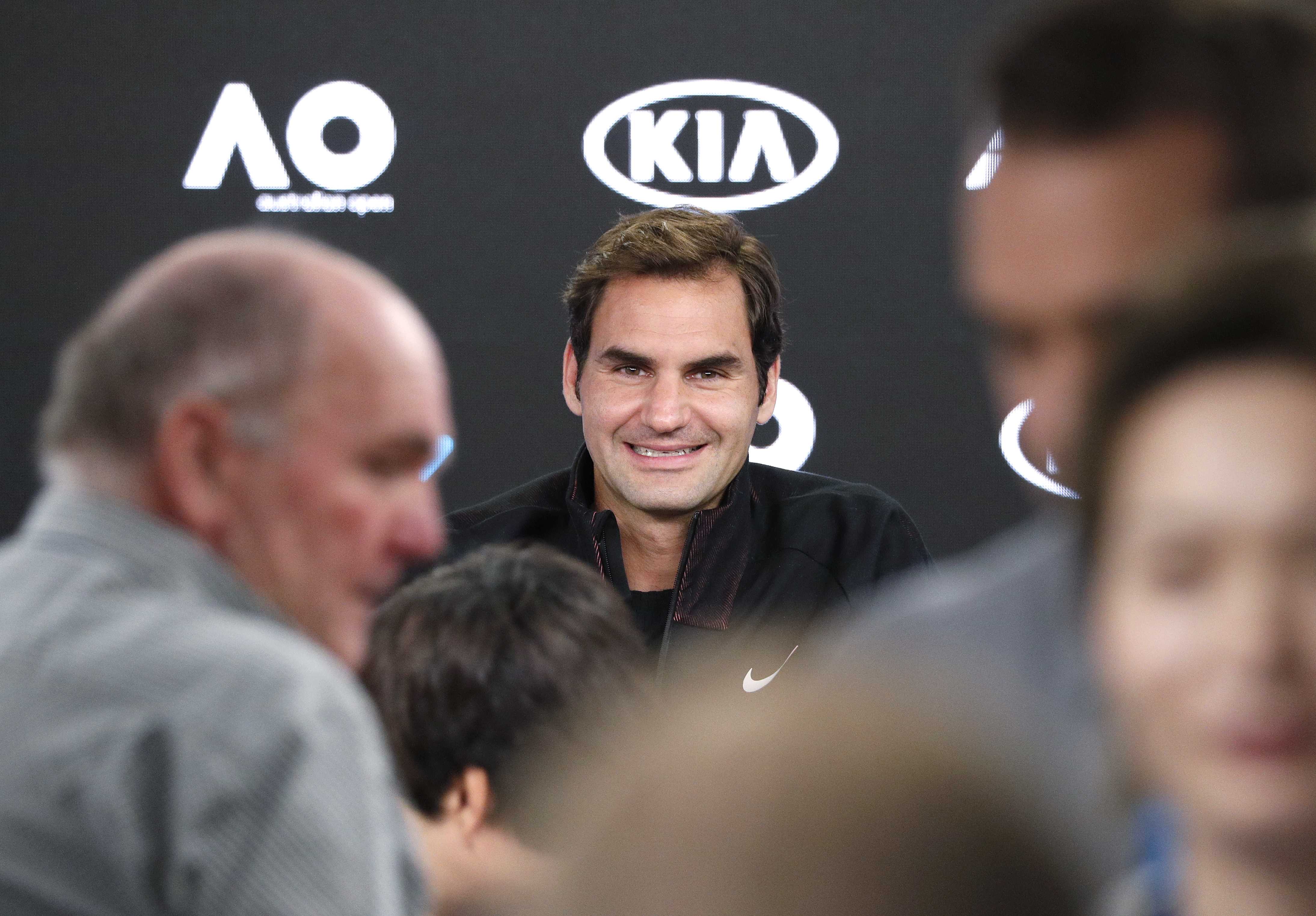 Meet the press: how Federer finds an edge where rivals see problems