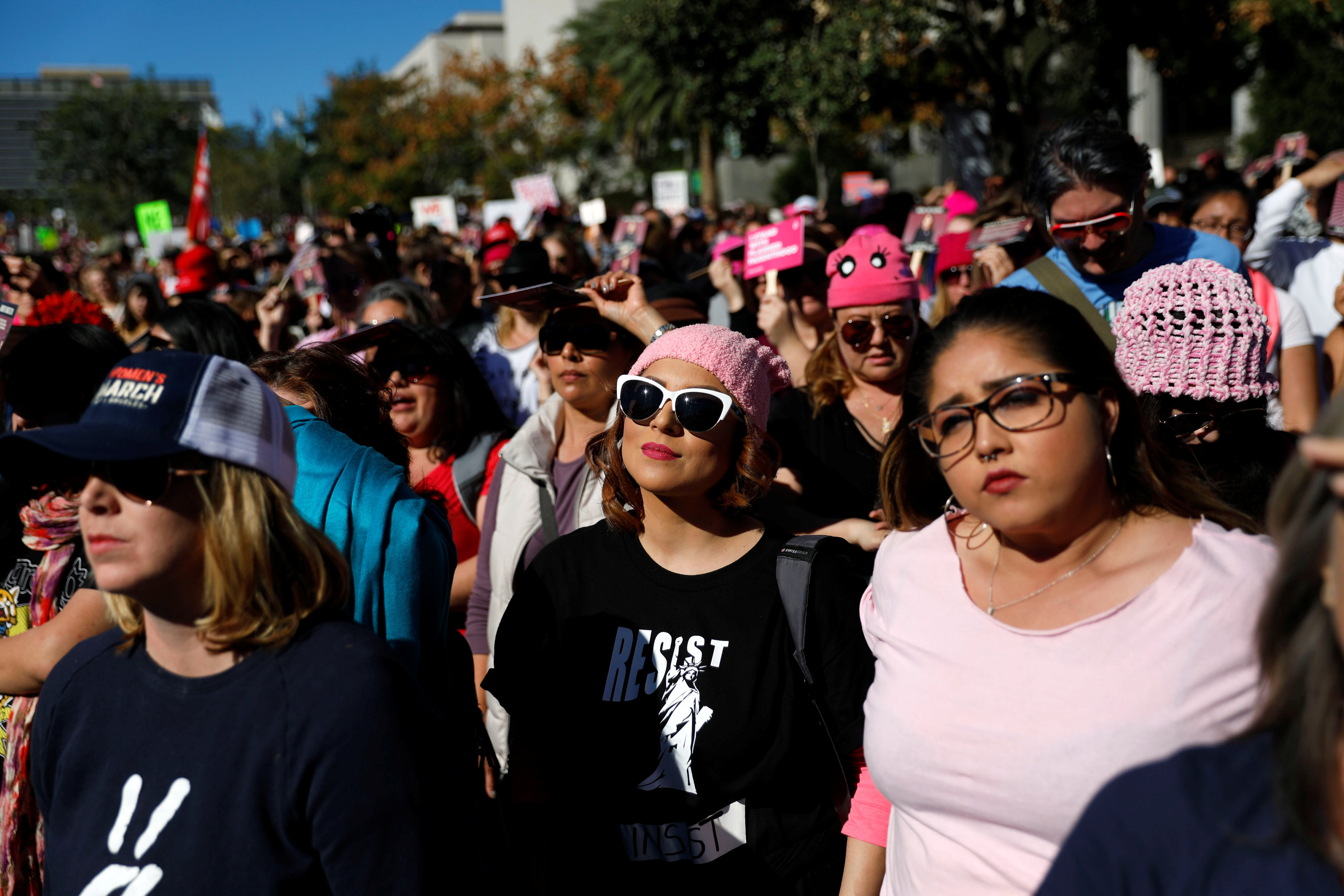 Women stage nationwide protests in US