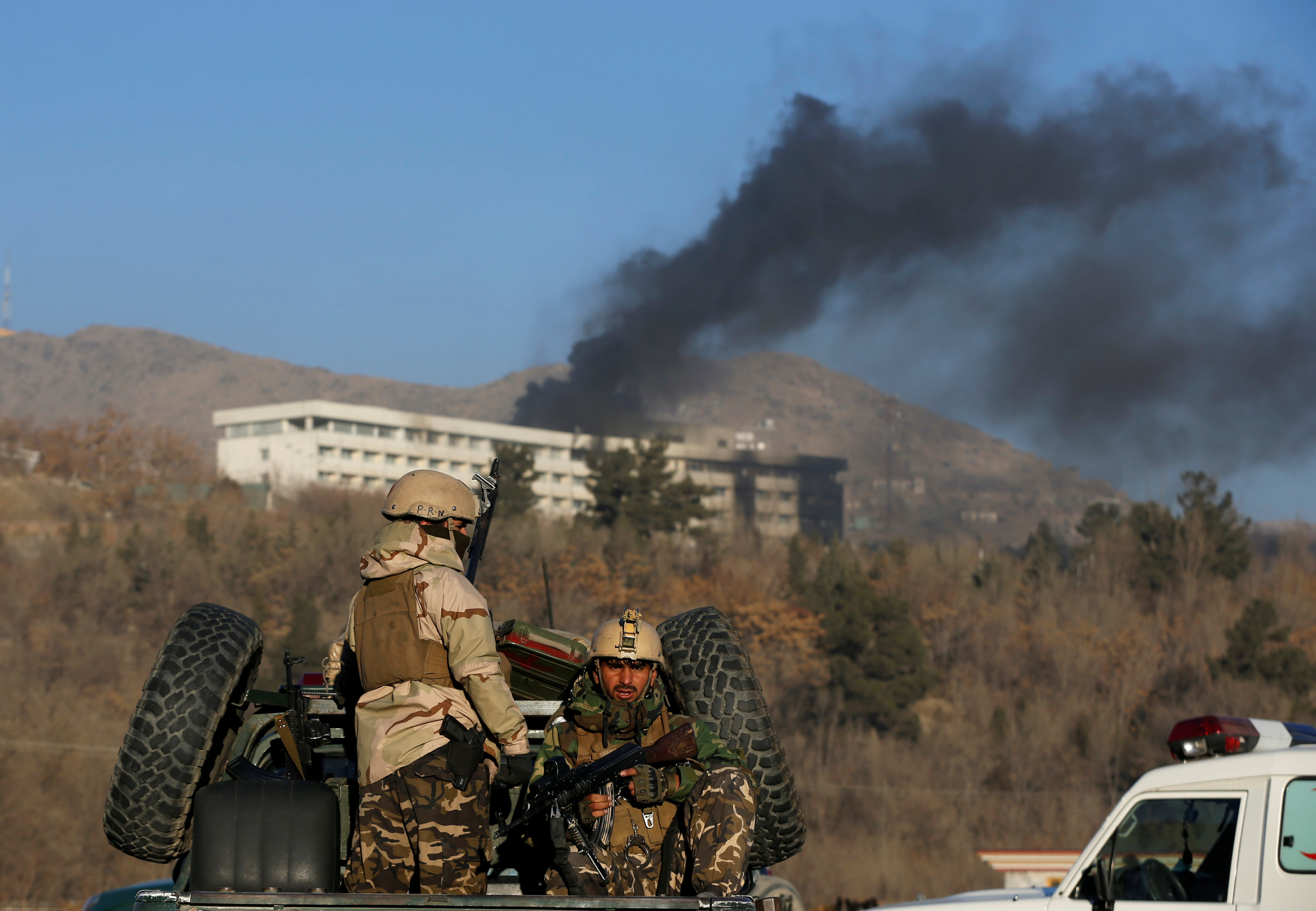 19 killed after overnight battle at hotel in Kabul