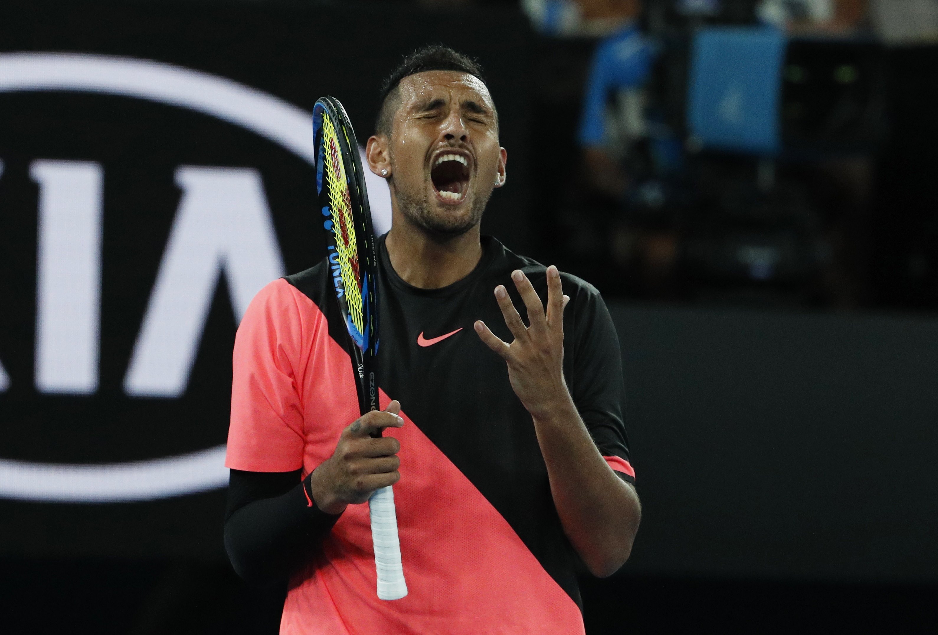 Tennis: Kyrgios bows out defeated but wins over Australia