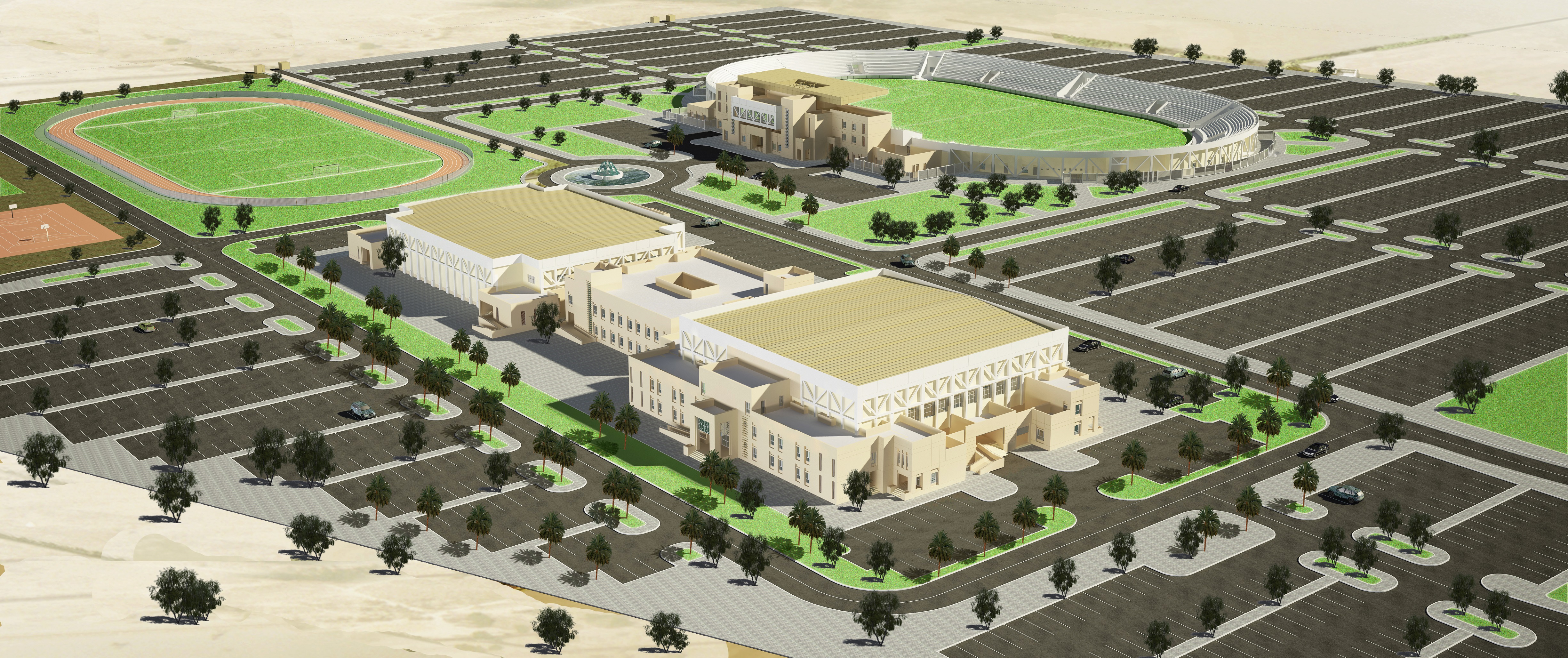 إنشاء مجمع رياضي في إبراء..تعرف على تفاصيله