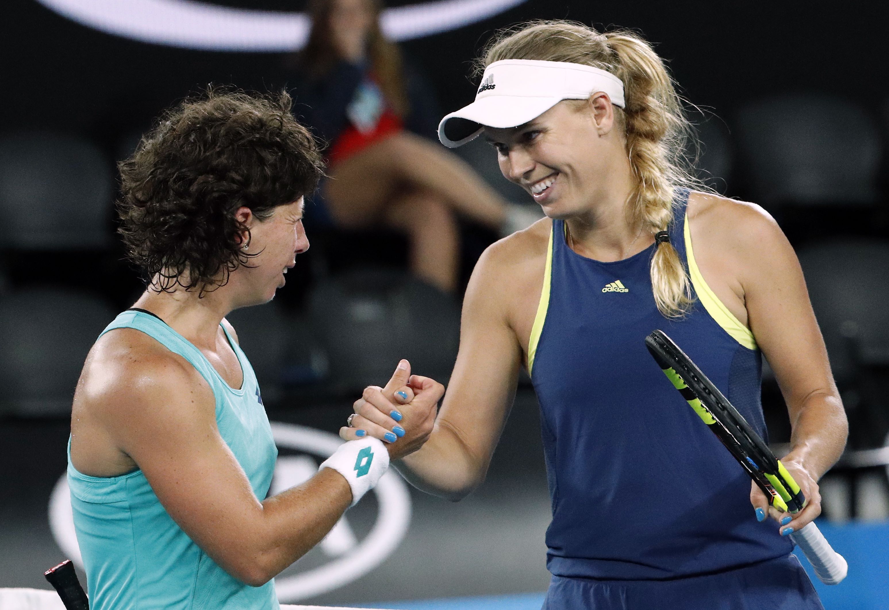 Tennis: Wozniacki sees off Navarro to reach semifinals