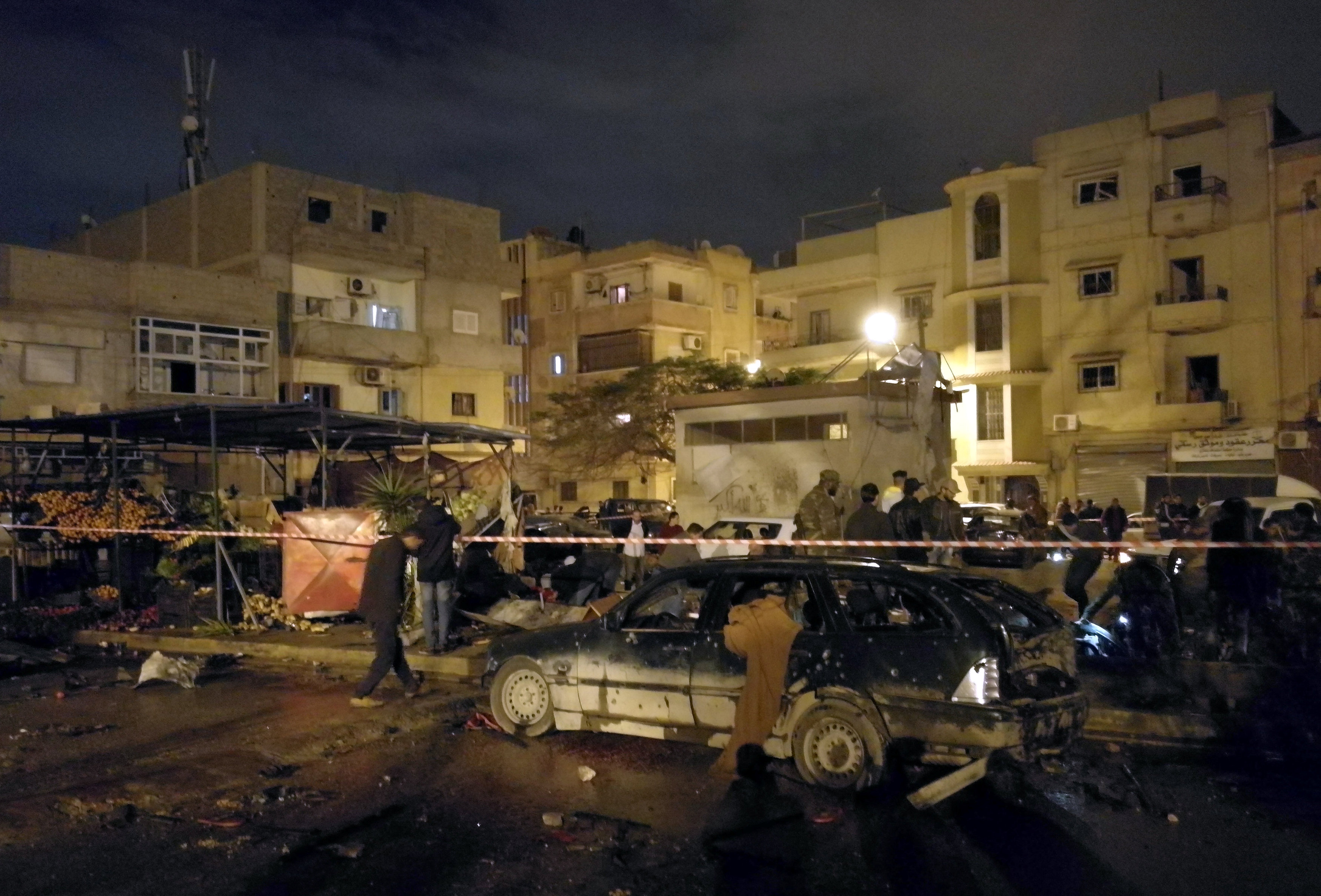 Car bombs kill more than 30 in Libya's Benghazi