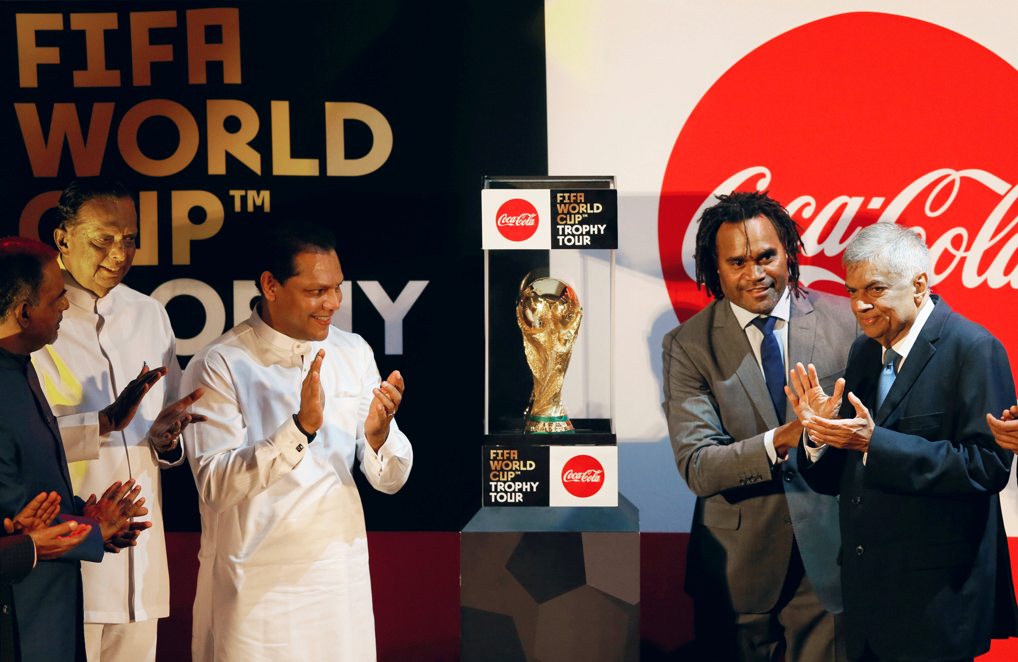 Football: World Cup arrives in Sri Lanka to kick off global tour
