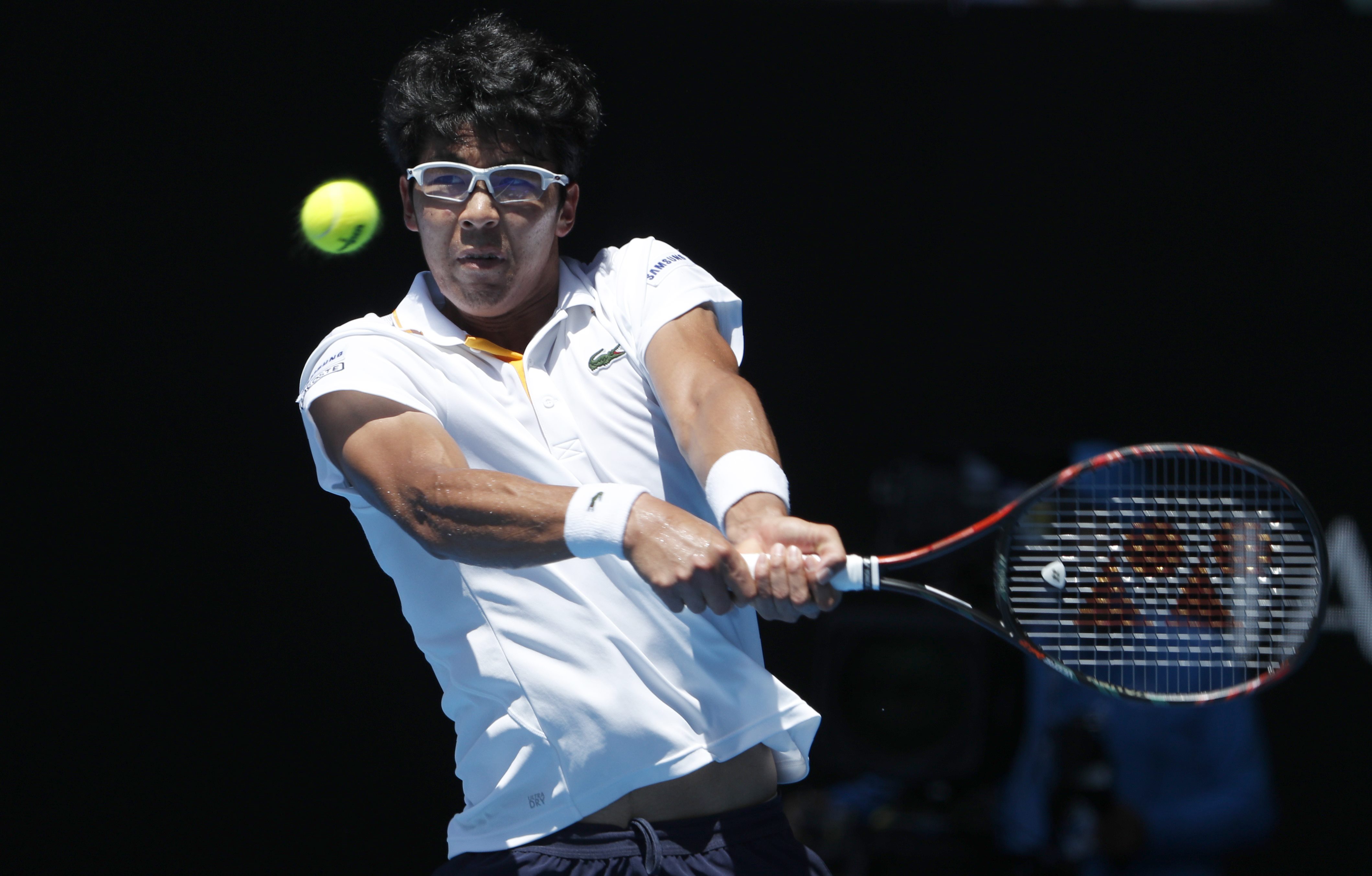 Chung becomes South Korea's first Grand Slam semifinalist