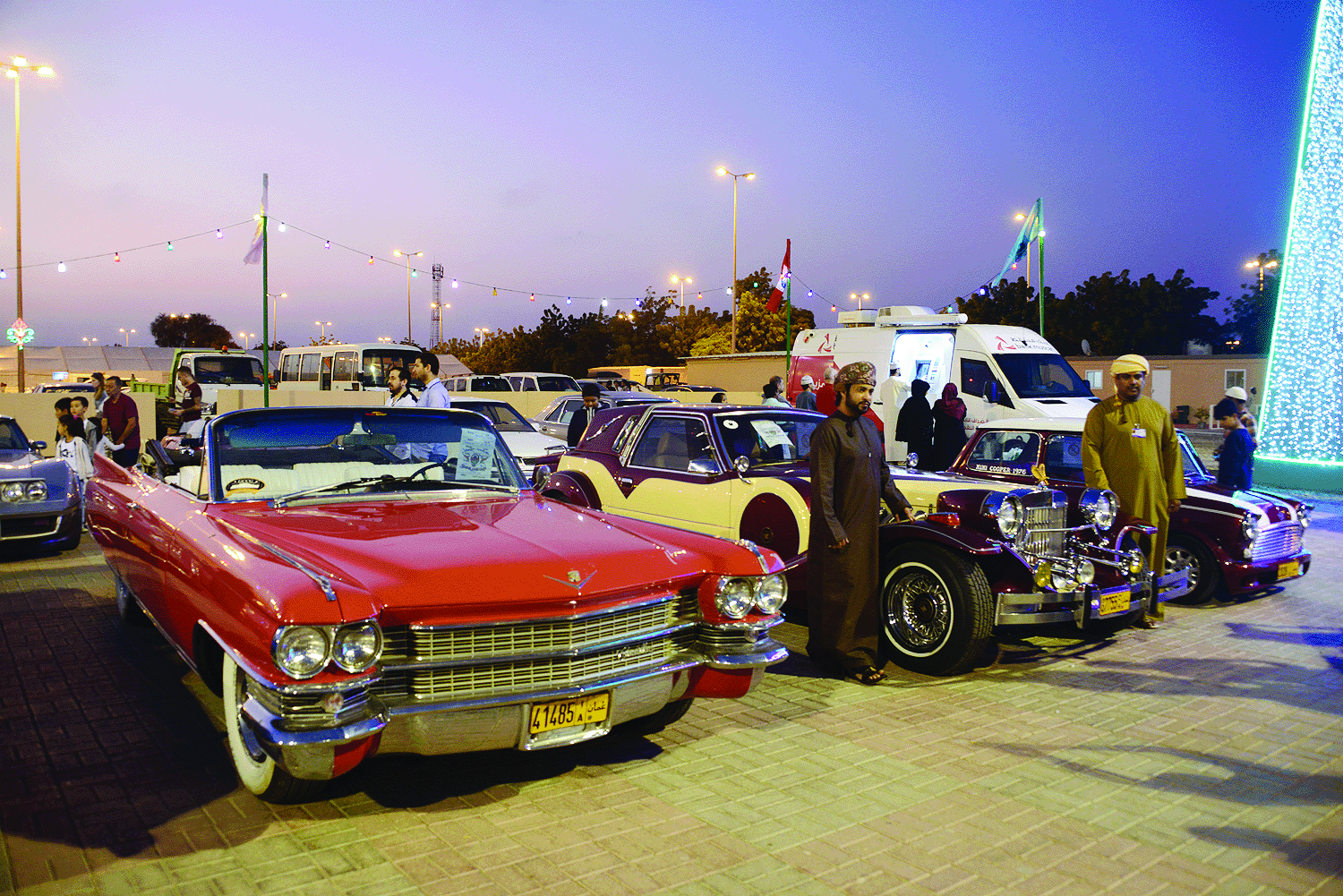 Muscat Festival: Classic cars on display at Naseem Garden