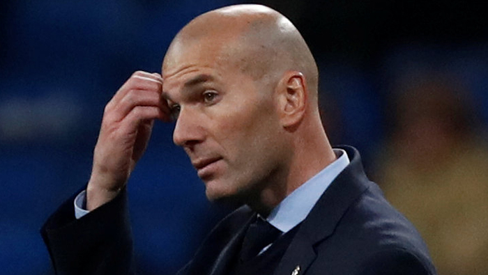 Football: Angry Zidane talks of "fiasco" as Real hit new low