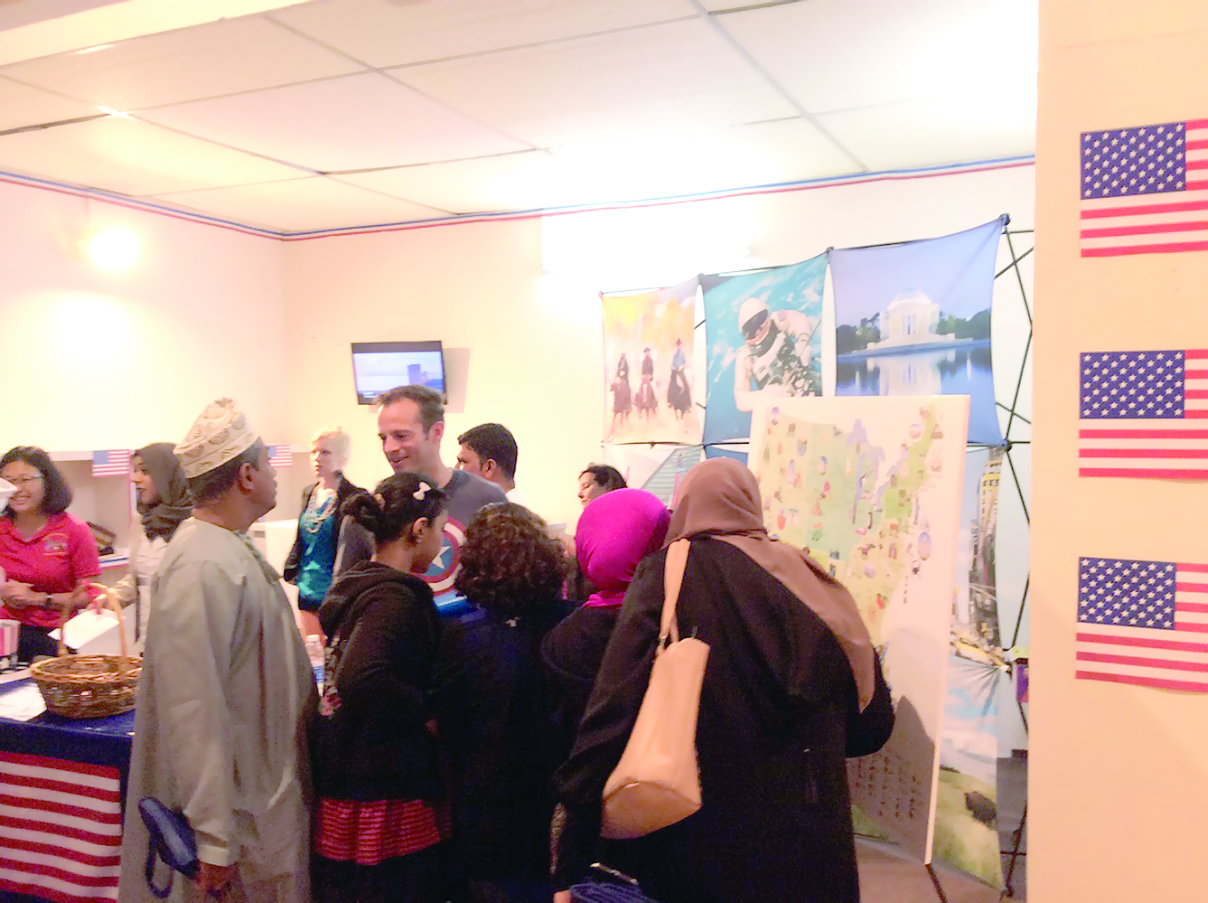 الولايات المتحدة حاضرة في ميدان المهرجان بالعامرات