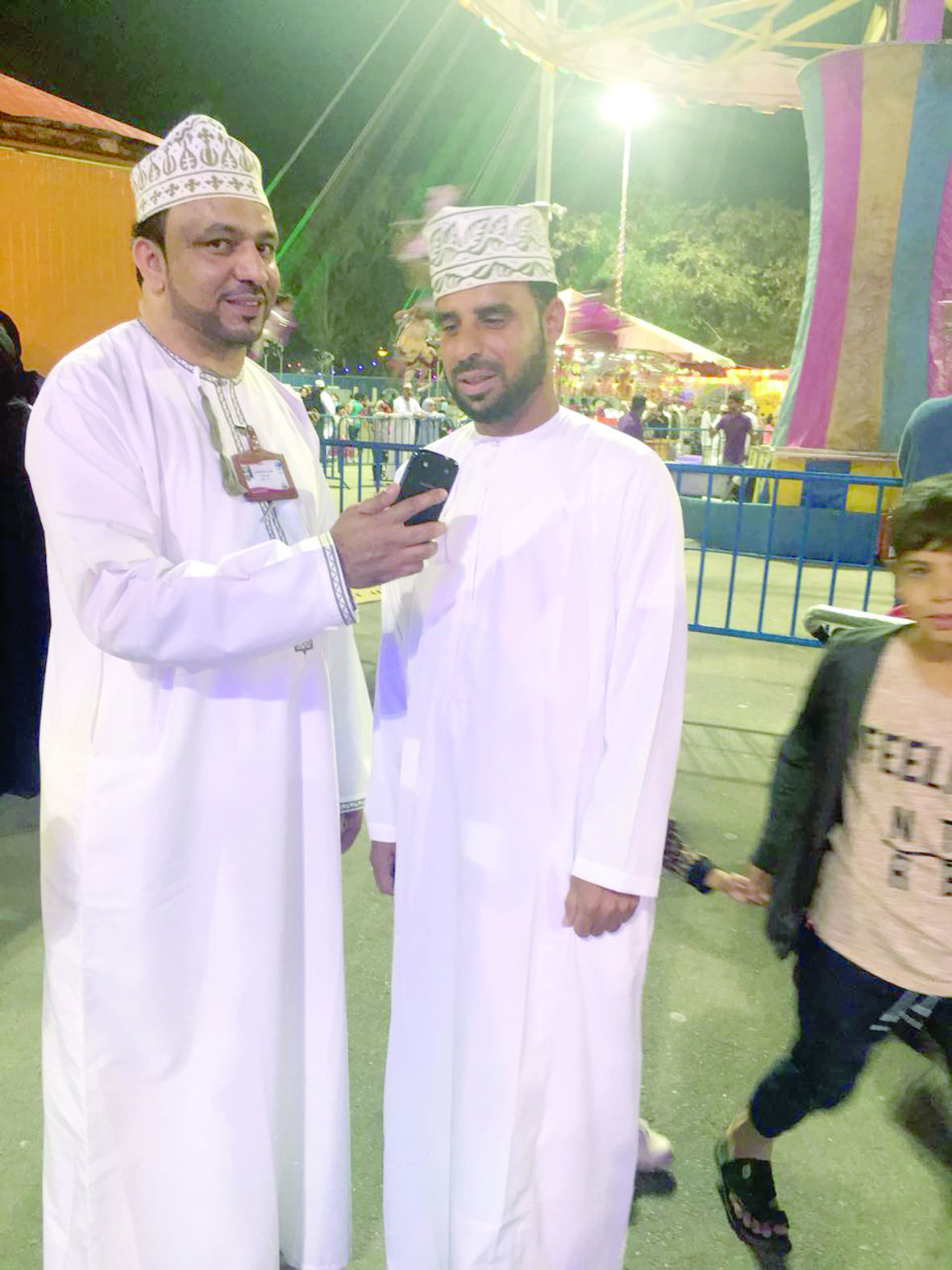 الأطفال بهجة المهرجان