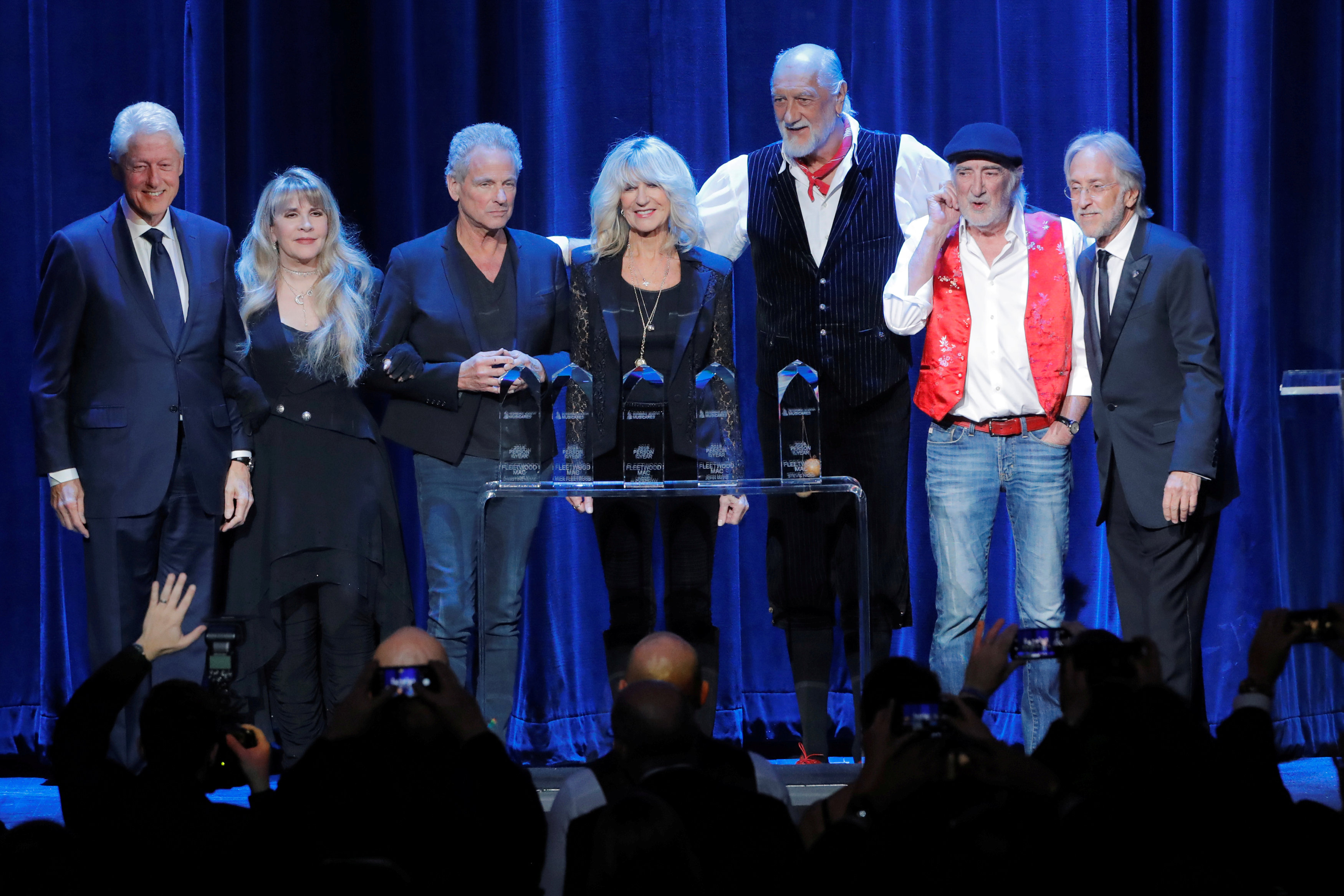 Bill Clinton repays favour to Fleetwood Mac at MusiCares ceremony