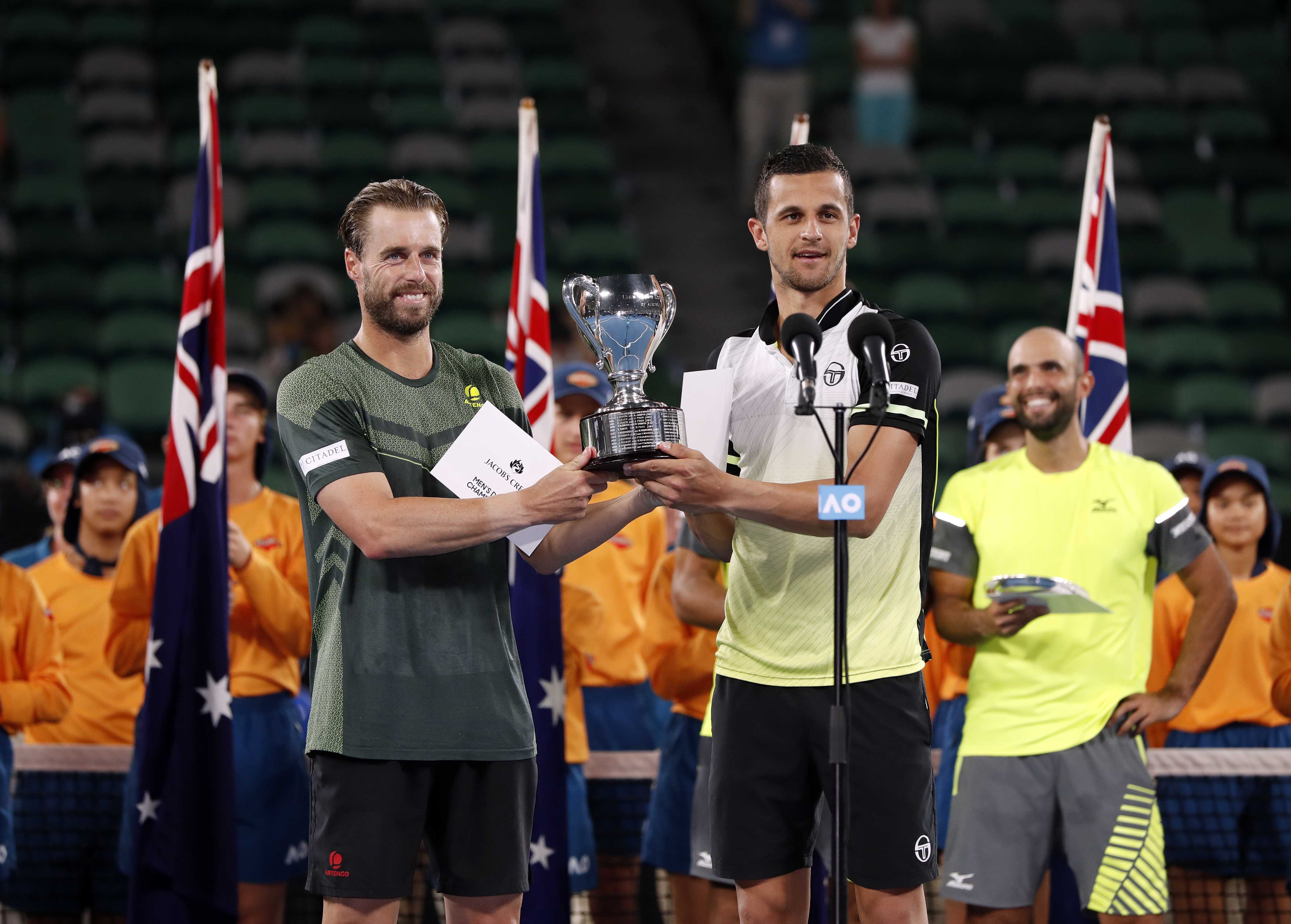 Tennis: Marach, Pavic claim Australian Open men's doubles crown