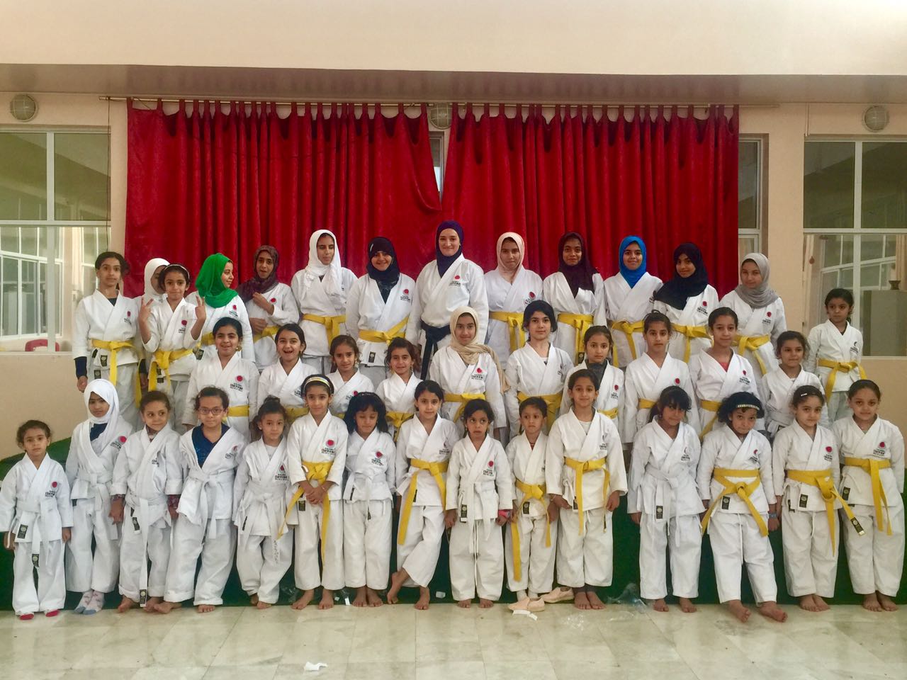 Find out where women can learn karate in Oman