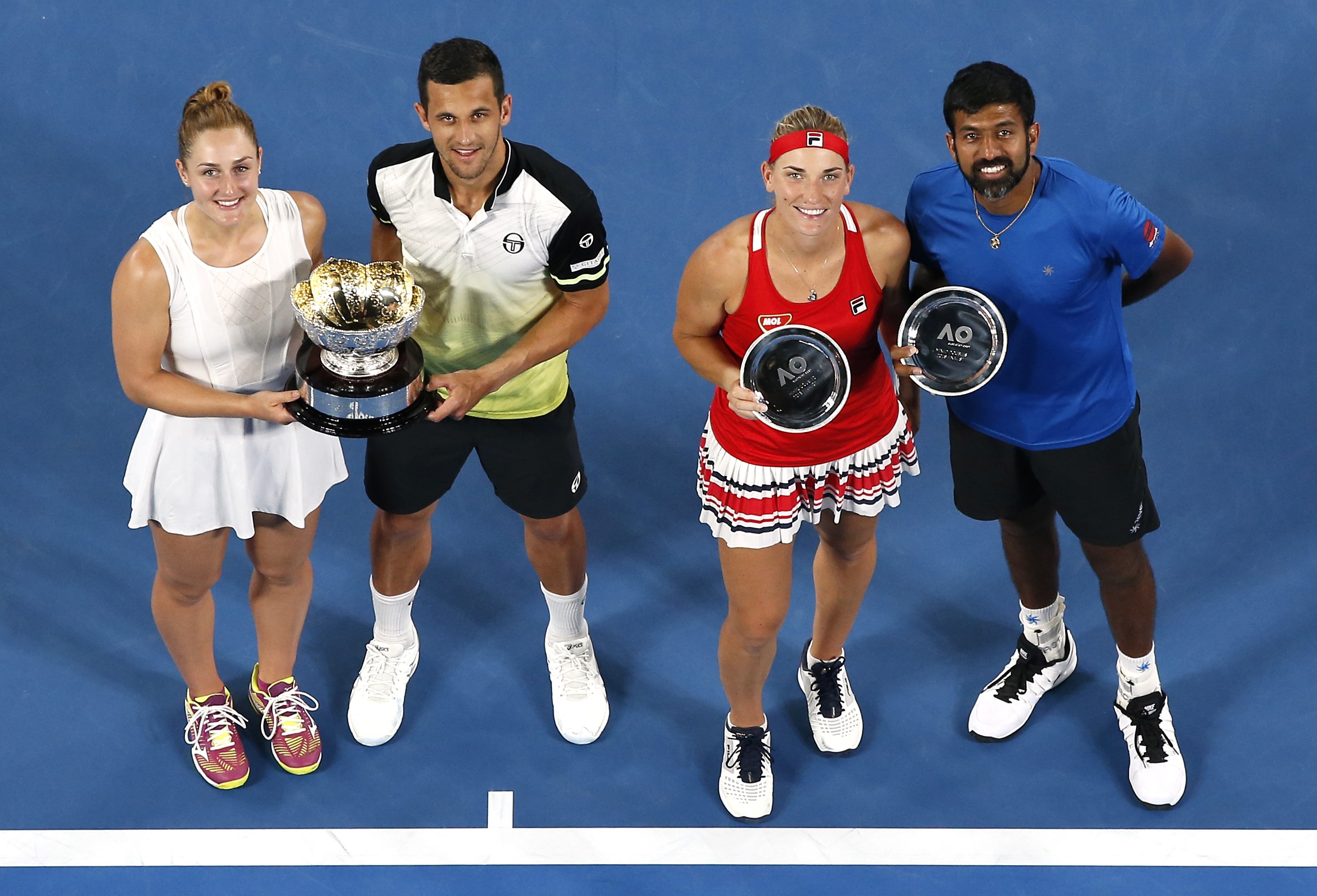 Tennis: Pavic, Dabrowski win Australian Open mixed doubles