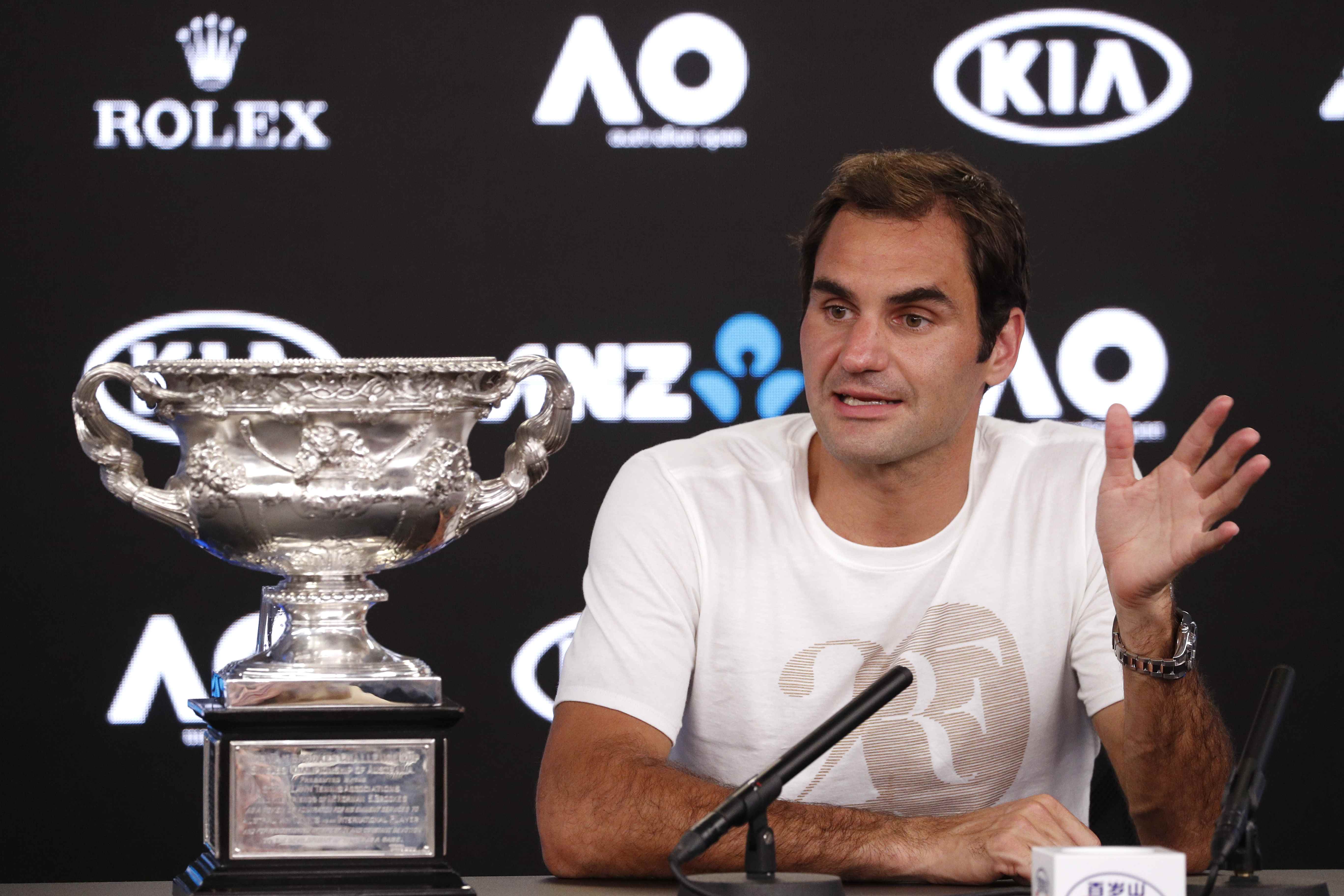 Tennis: Federer thrilled as 'fairytale continues'