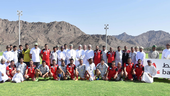 Bank Muscat celebrates 41st Green Sports football field in Ibri